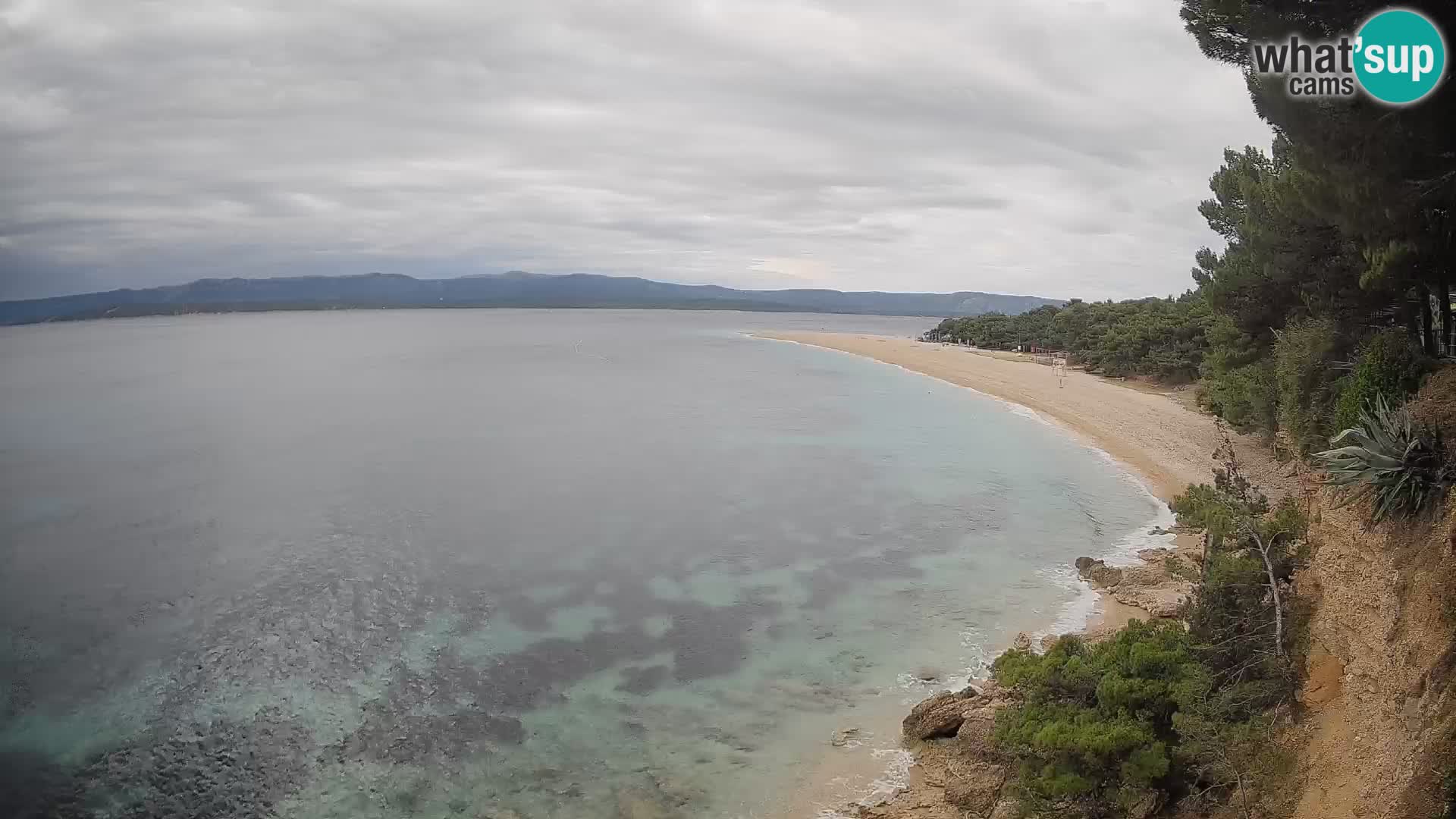 Webcam Bol Zlatni Rat – Vue en direct depuis l’île de Brač