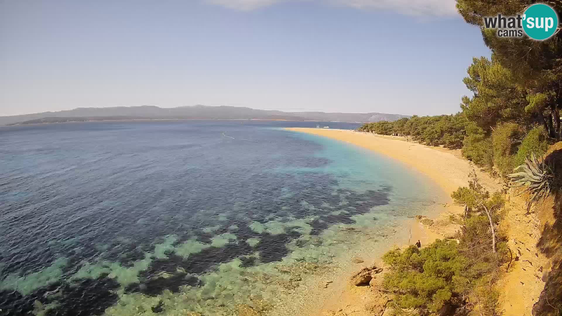 Webcam Bol Zlatni Rat – Live View from Brač Island