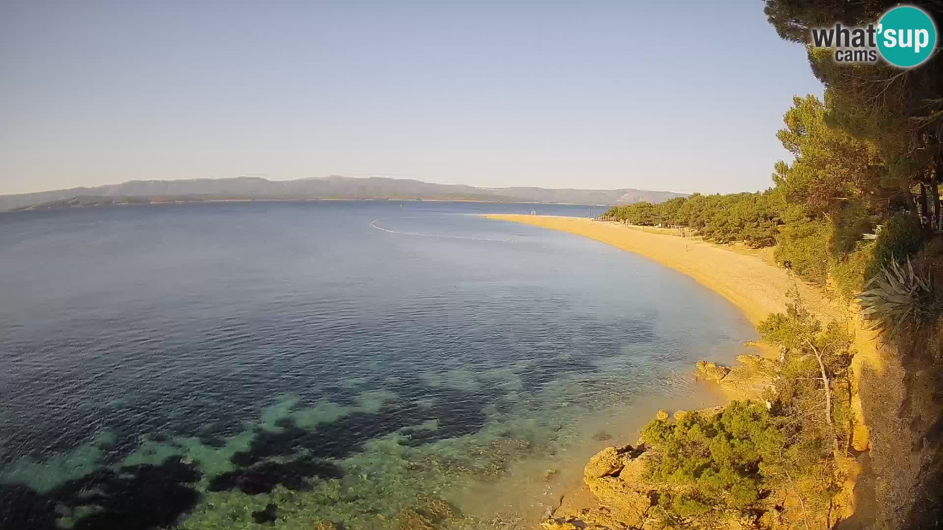 Webcam Bol Zlatni Rat – Vue en direct depuis l’île de Brač