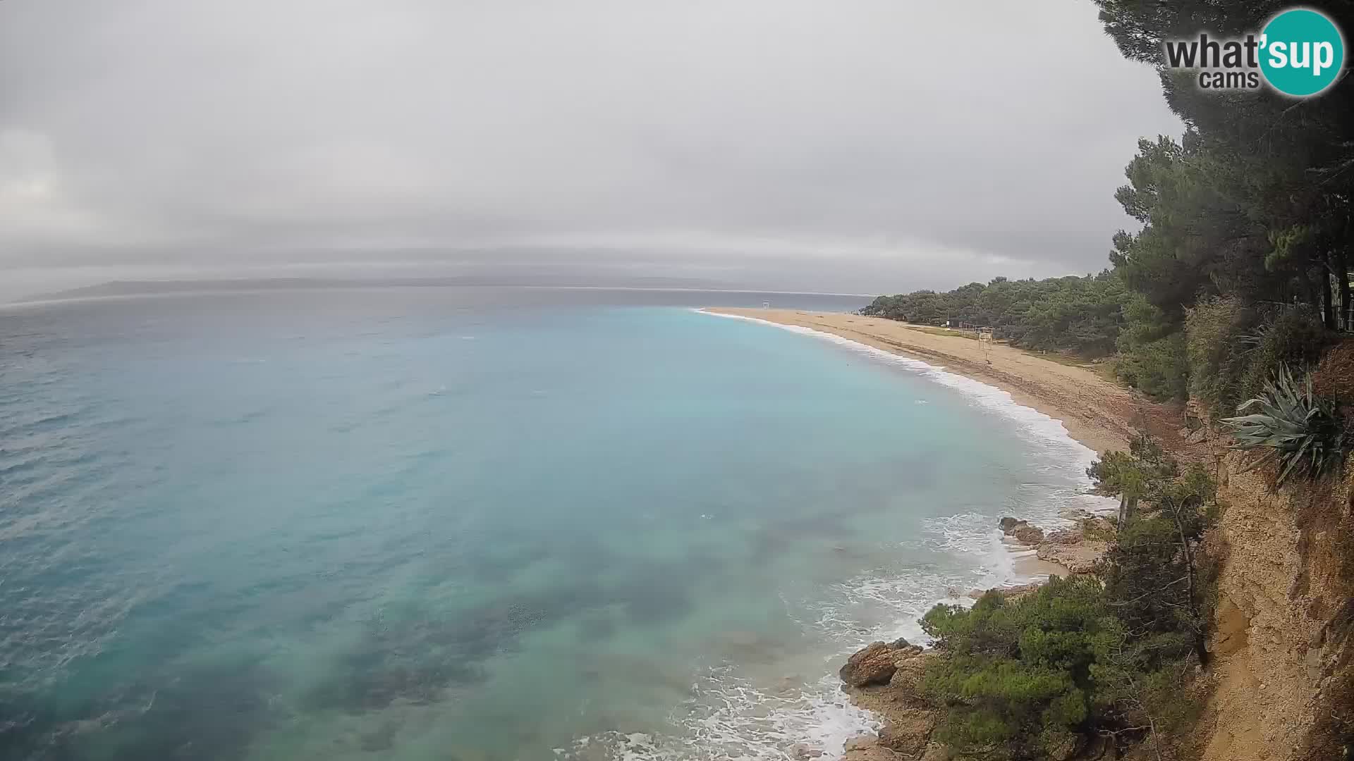 Webcam Bol Zlatni Rat – Live View from Brač Island