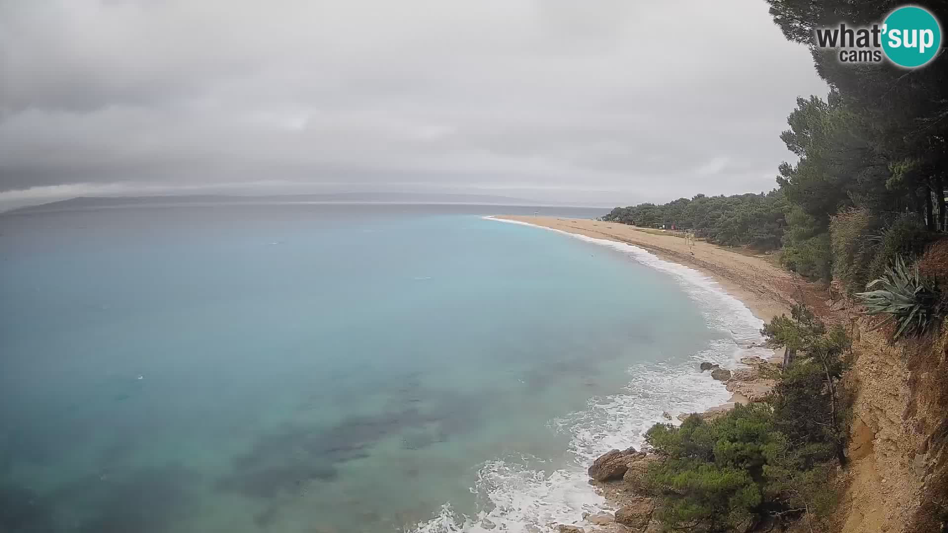 Webcam Bol Zlatni Rat – Live View from Brač Island