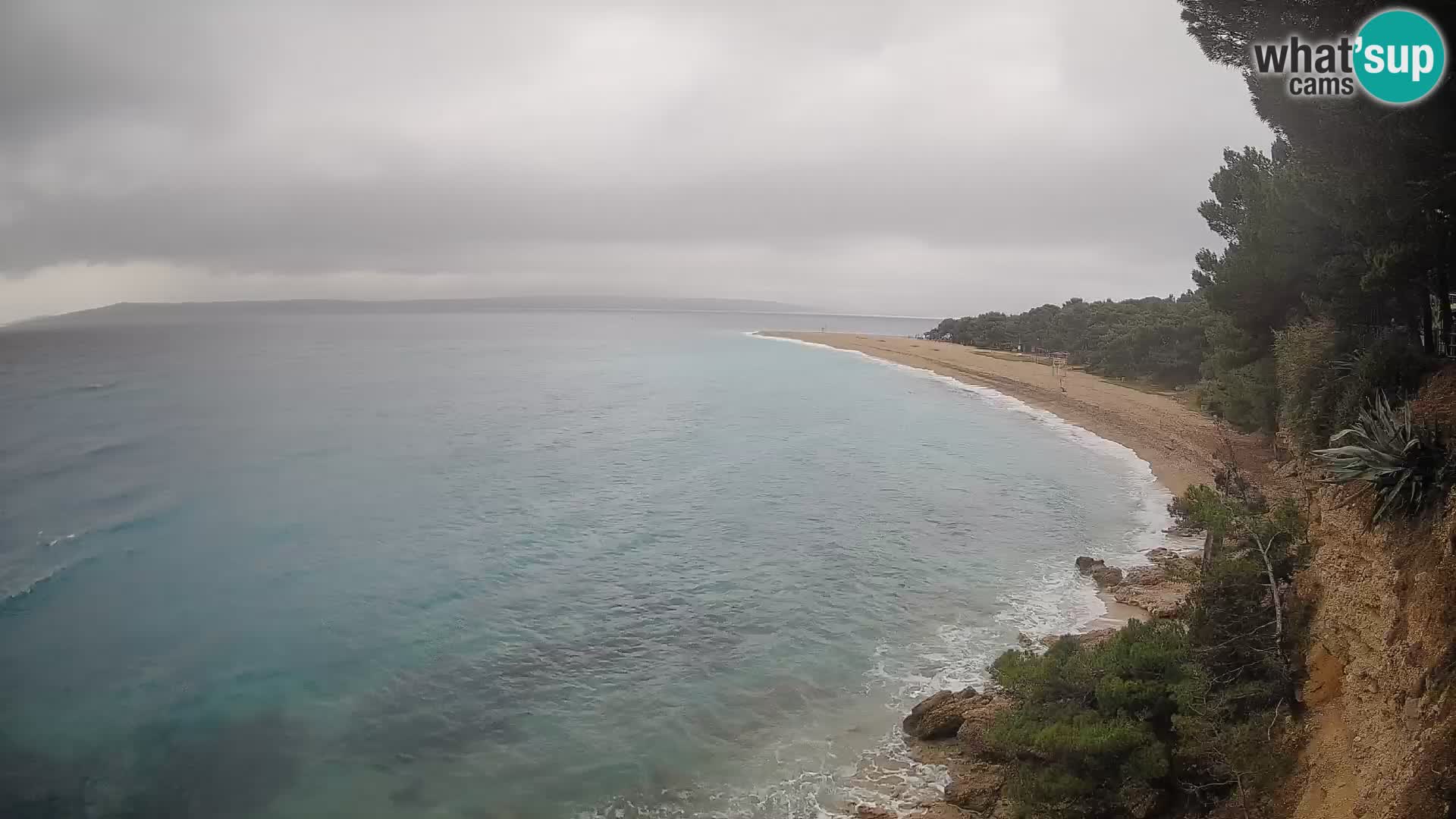 Webcam Bol Zlatni Rat – Vue en direct depuis l’île de Brač