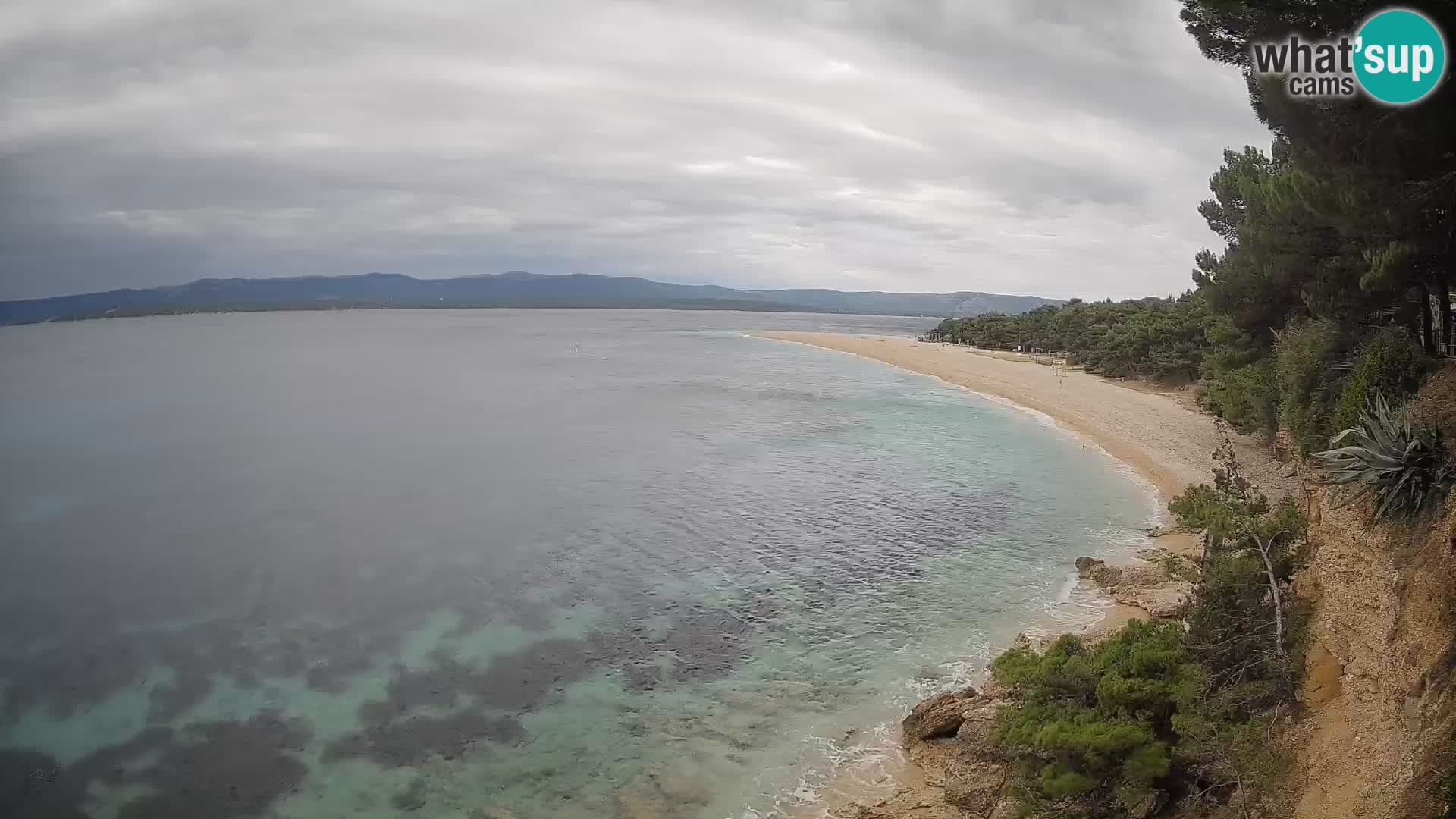 Webcam Bol Zlatni Rat – Vue en direct depuis l’île de Brač
