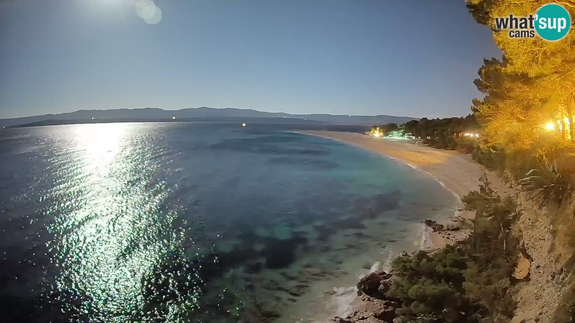 Webcam Zlatni Rat Bol – Liveblick vom berühmten Strand auf Brač