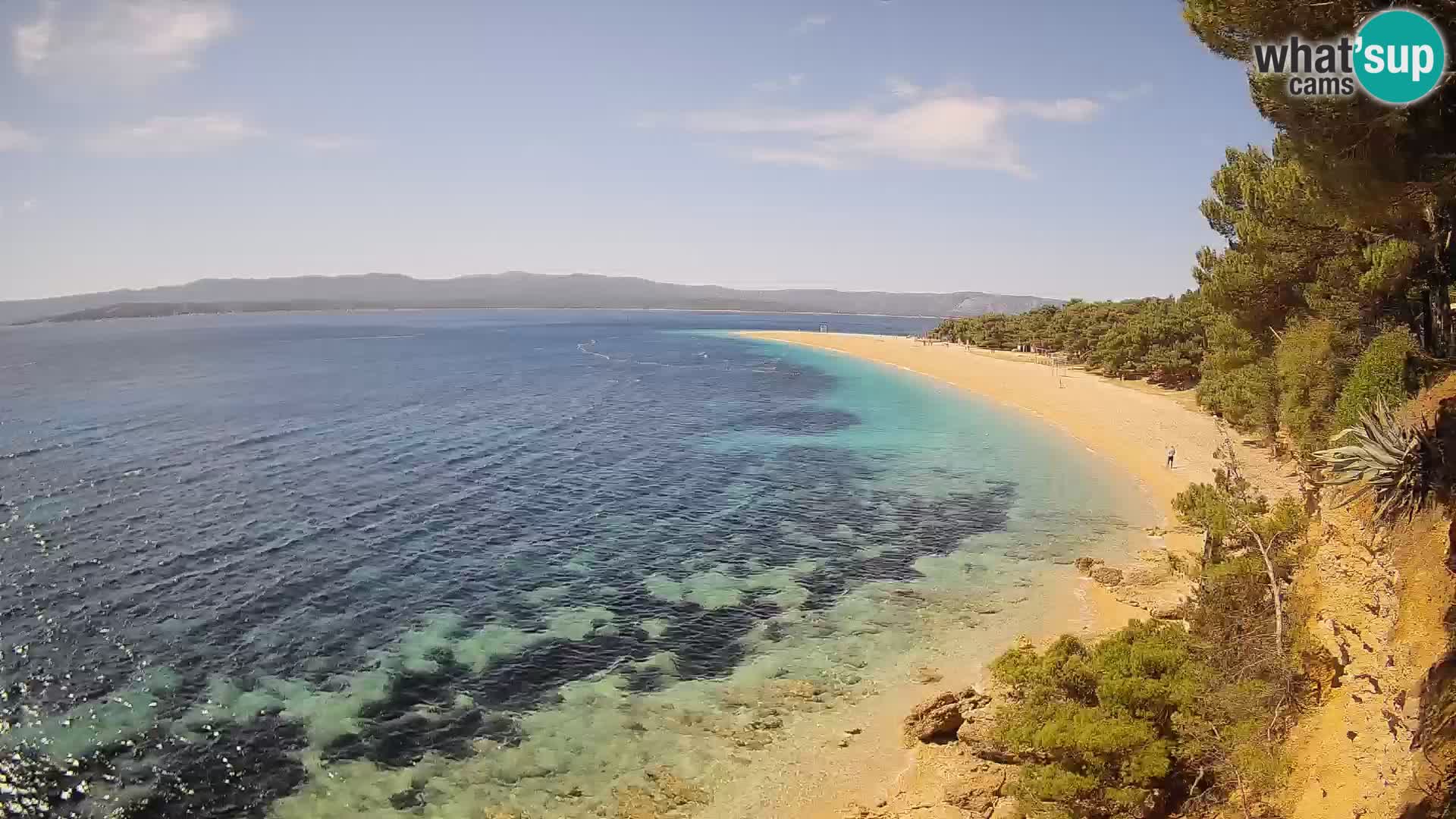 Webcam Bol Zlatni Rat – Live View from Brač Island