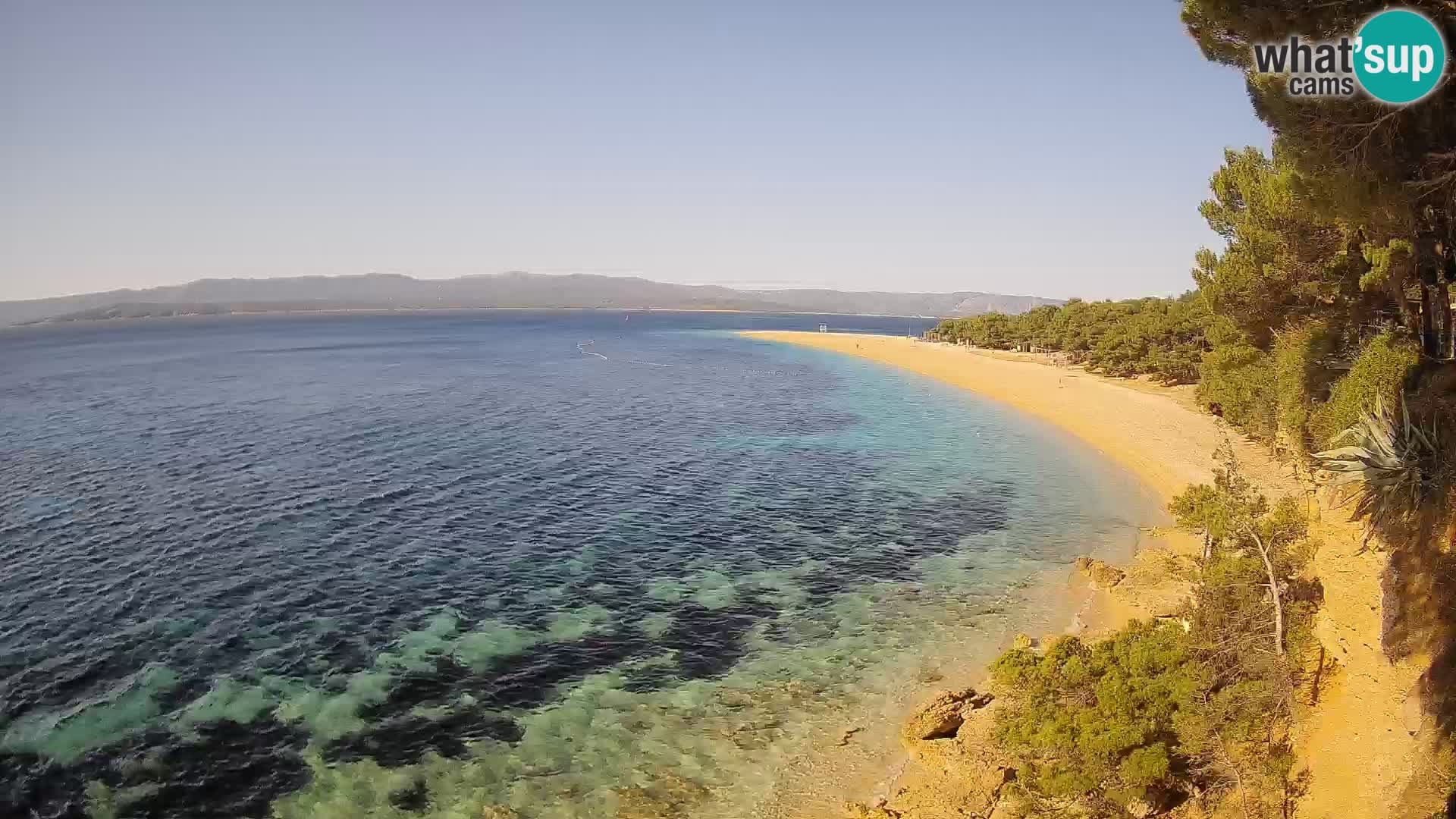 Webcam Bol Zlatni Rat – Live View from Brač Island