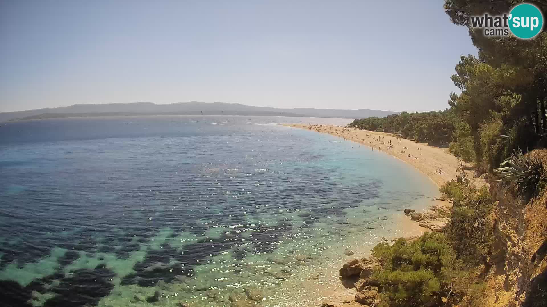 Webcam Bol Zlatni Rat – Live View from Brač Island