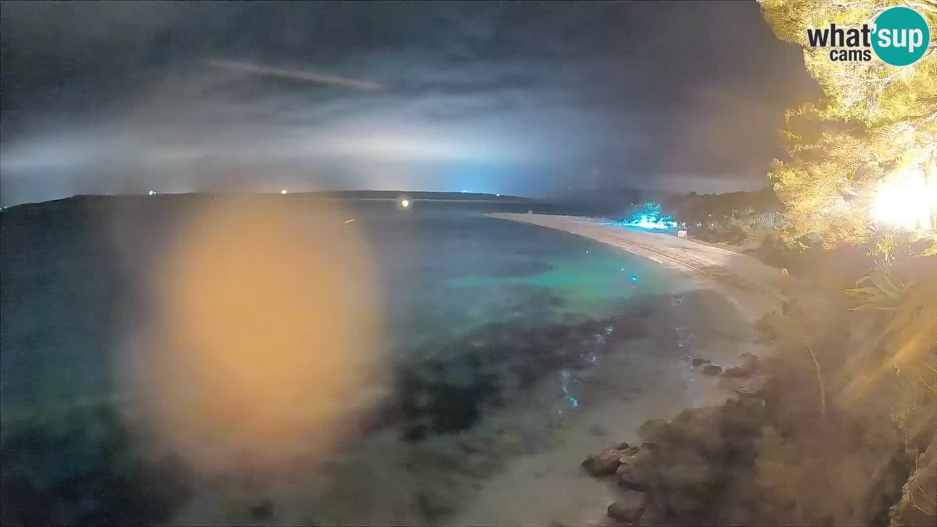 Webcam Zlatni Rat Bol – Liveblick vom berühmten Strand auf Brač
