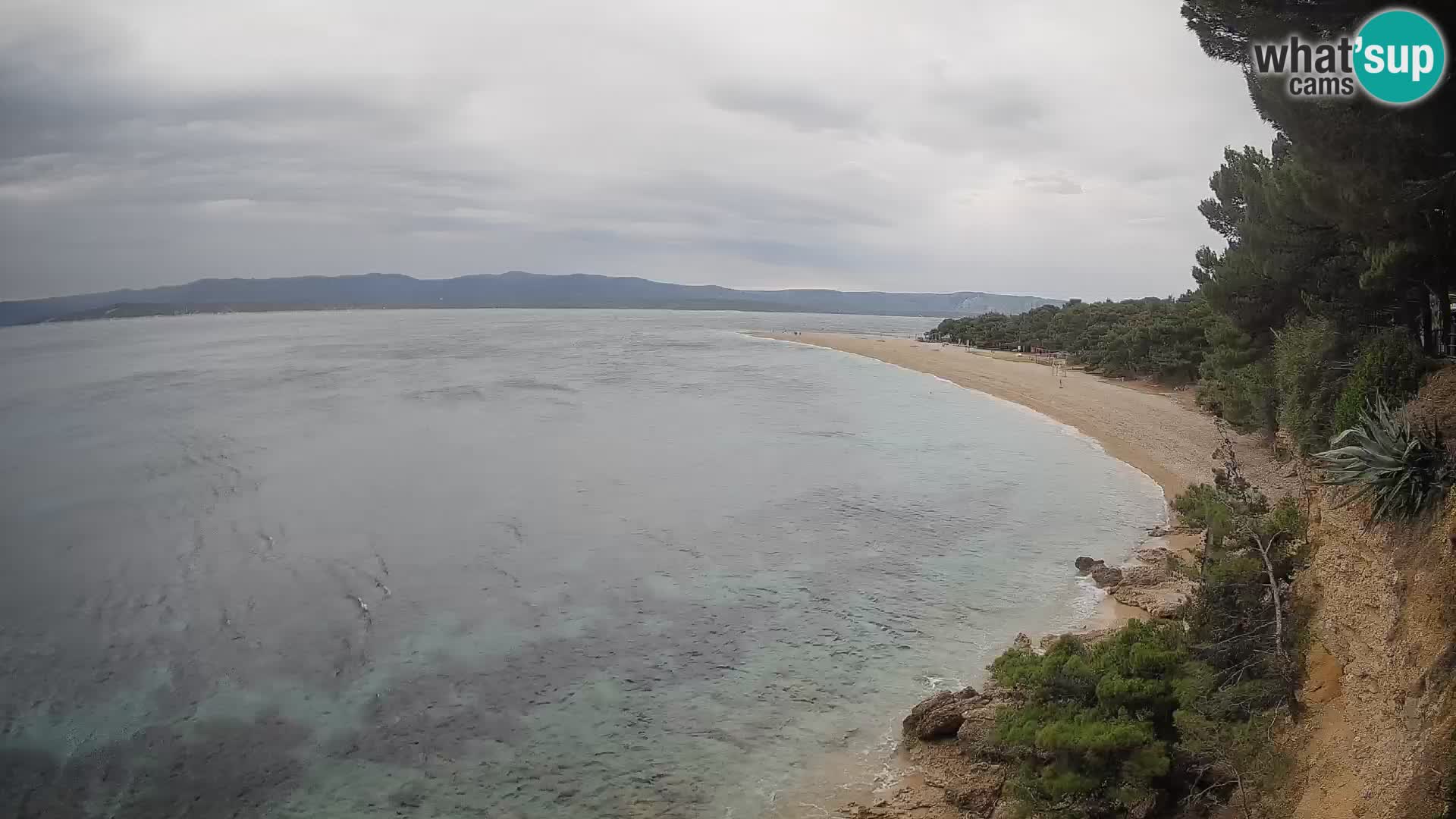 Webcam Bol Zlatni Rat – Vue en direct depuis l’île de Brač