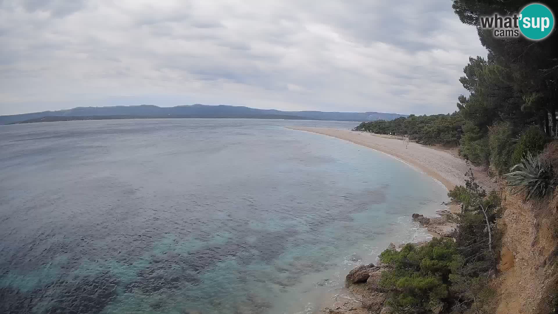Webcam Bol Zlatni Rat – Live View from Brač Island