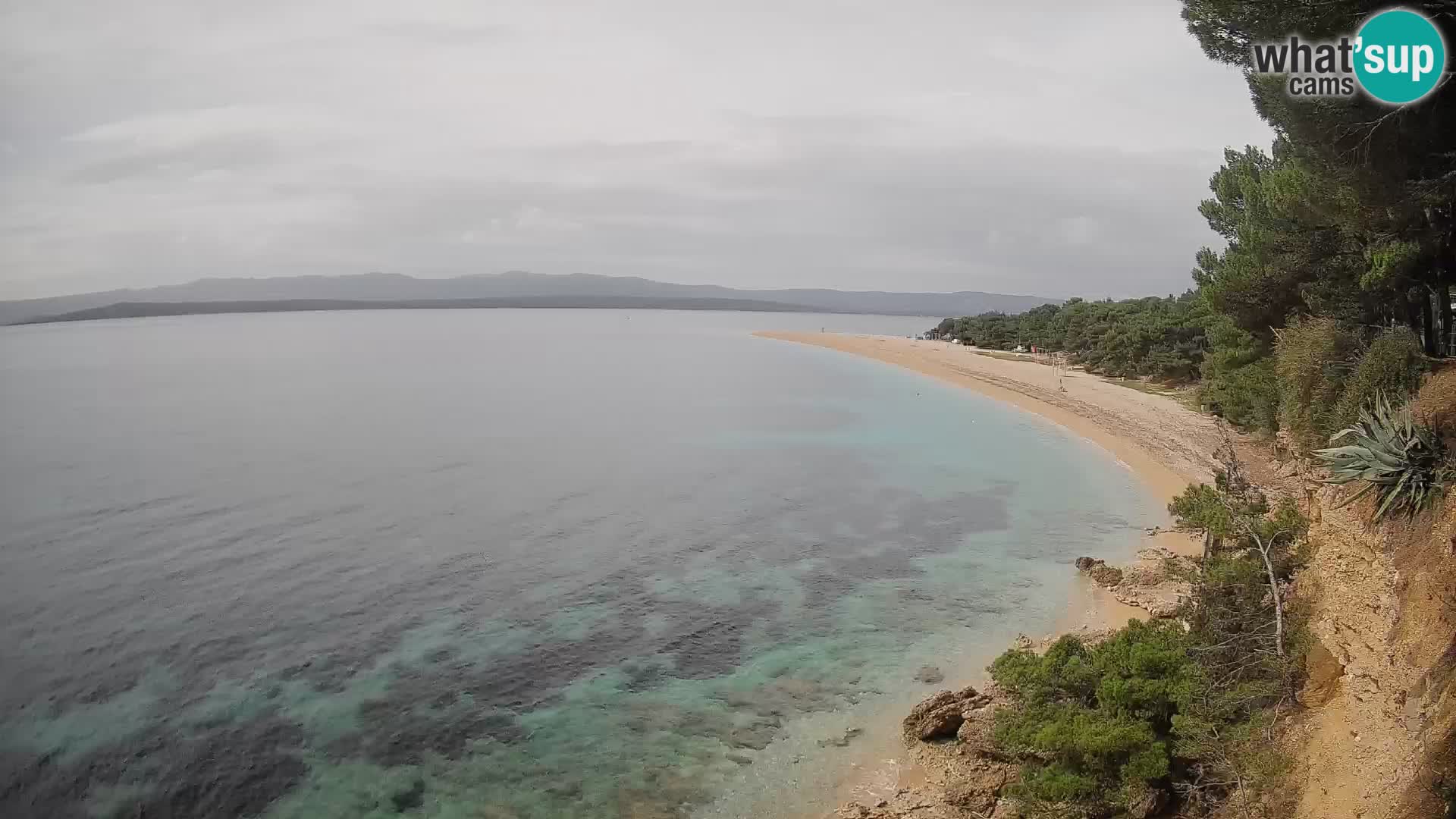 Webcam Bol Zlatni Rat – Live View from Brač Island