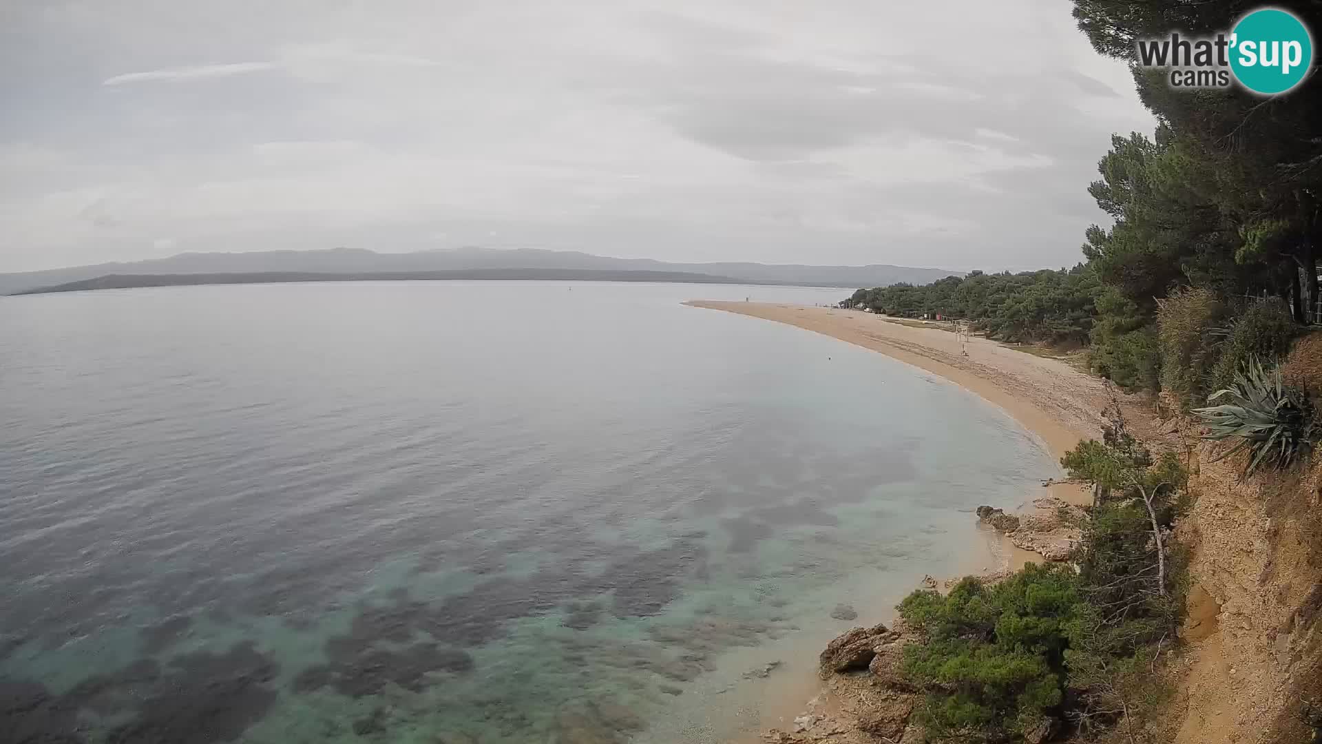 Webcam Bol Zlatni Rat – Vue en direct depuis l’île de Brač