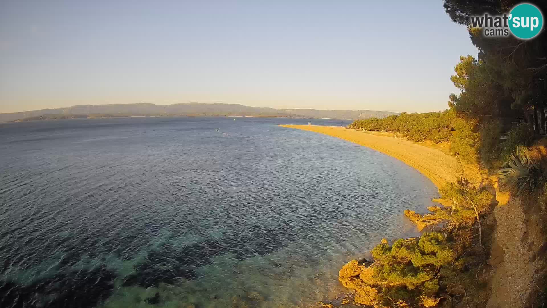 Webcam Bol Zlatni Rat – Live View from Brač Island