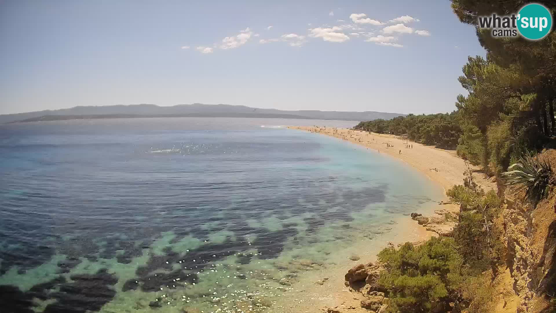 Webcam Bol Zlatni Rat – Diretta dalla spiaggia più famosa di Brač