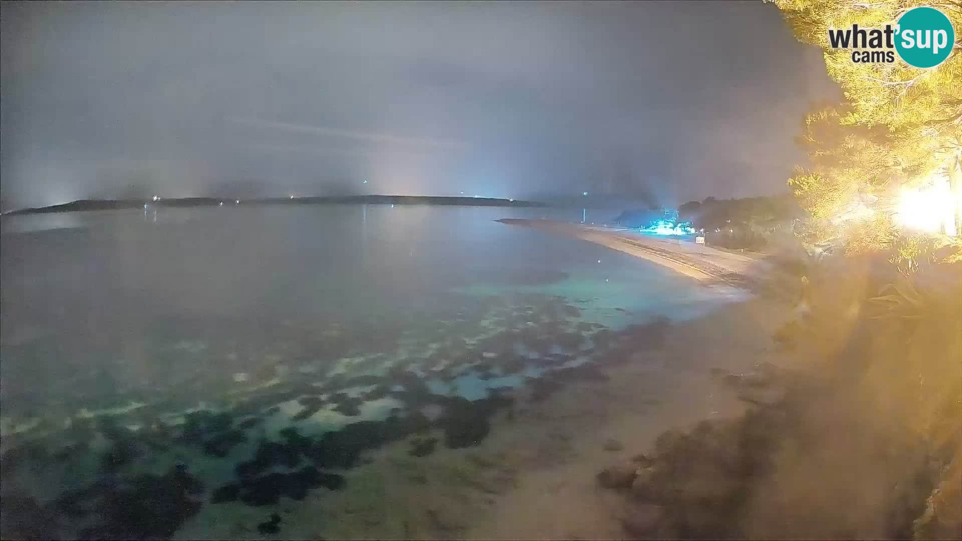 Webcam Zlatni Rat Bol – Liveblick vom berühmten Strand auf Brač