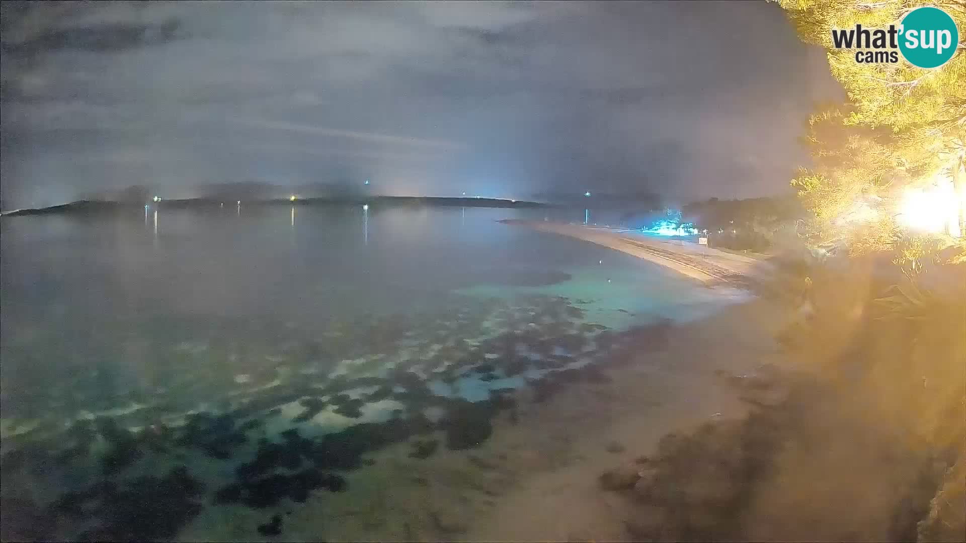 Webcam Zlatni Rat Bol – Liveblick vom berühmten Strand auf Brač