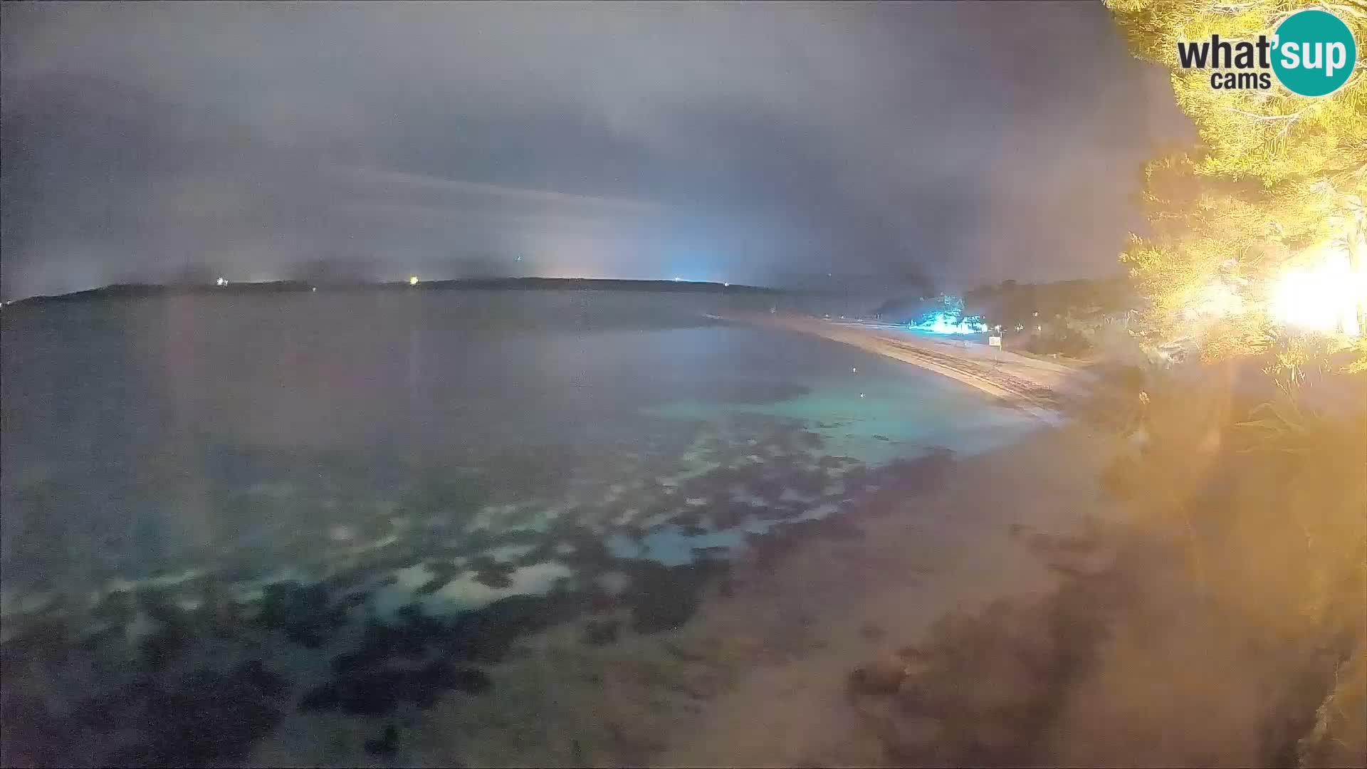 Webcam Bol Zlatni Rat – Vista en vivo desde la isla de Brač