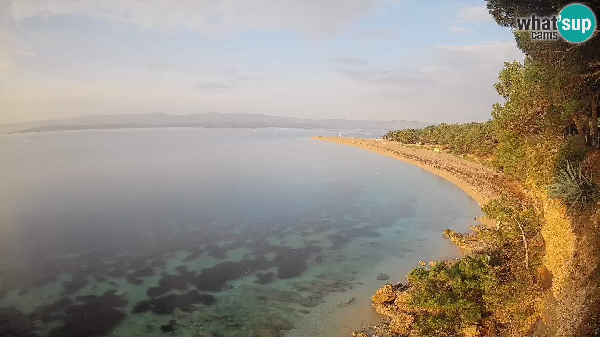 Webcam Bol Zlatni Rat – Live View from Brač Island