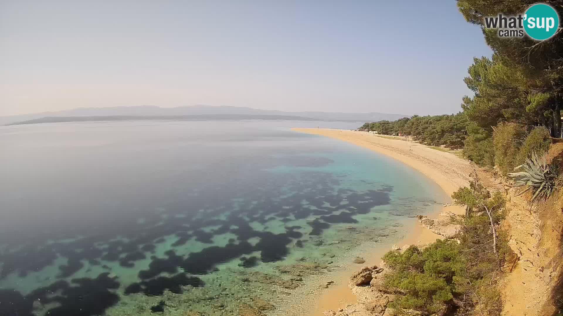 Webcam Bol Zlatni Rat – Vue en direct depuis l’île de Brač