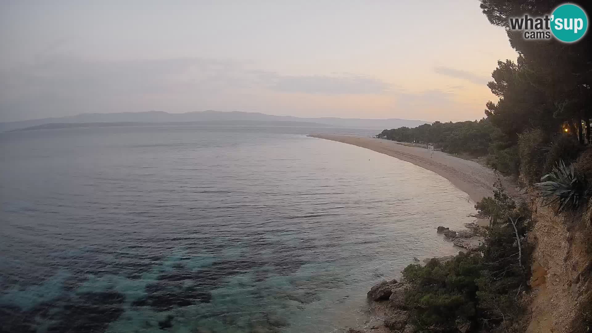 Webcam Bol Zlatni Rat – Live View from Brač Island