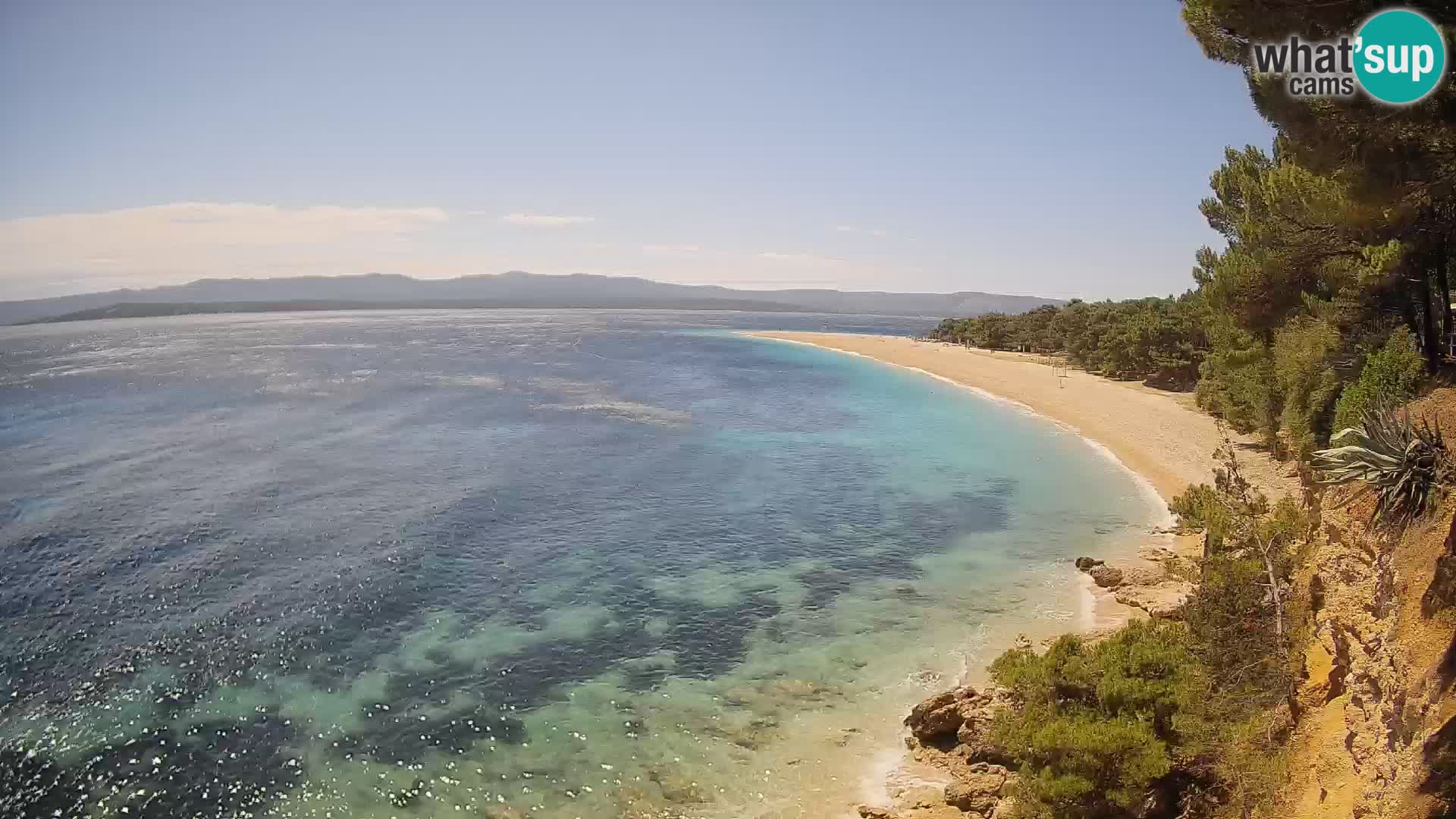 Webcam Bol Zlatni Rat – Live View from Brač Island