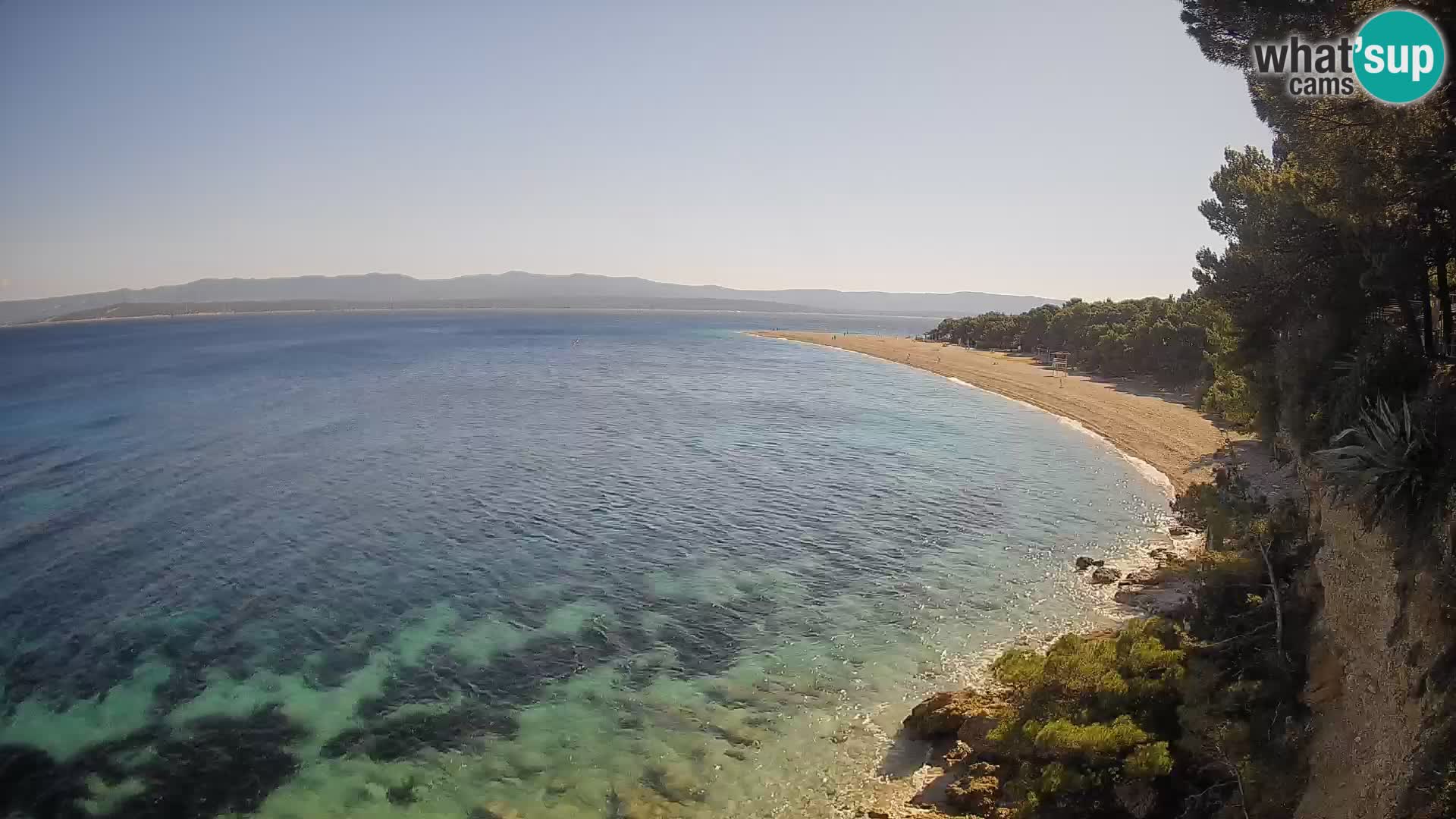 Webcam Bol Zlatni Rat – Live View from Brač Island