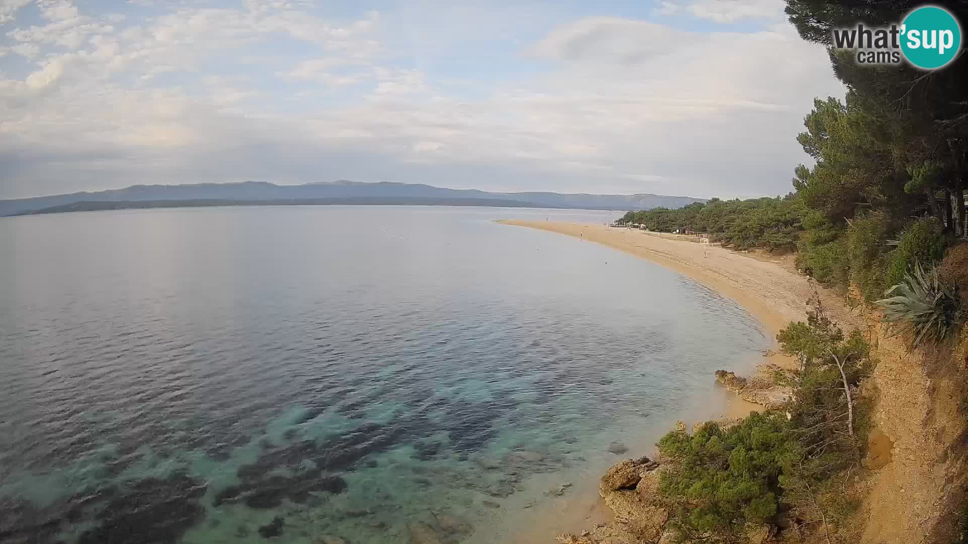 Webcam Bol Zlatni Rat – Vue en direct depuis l’île de Brač