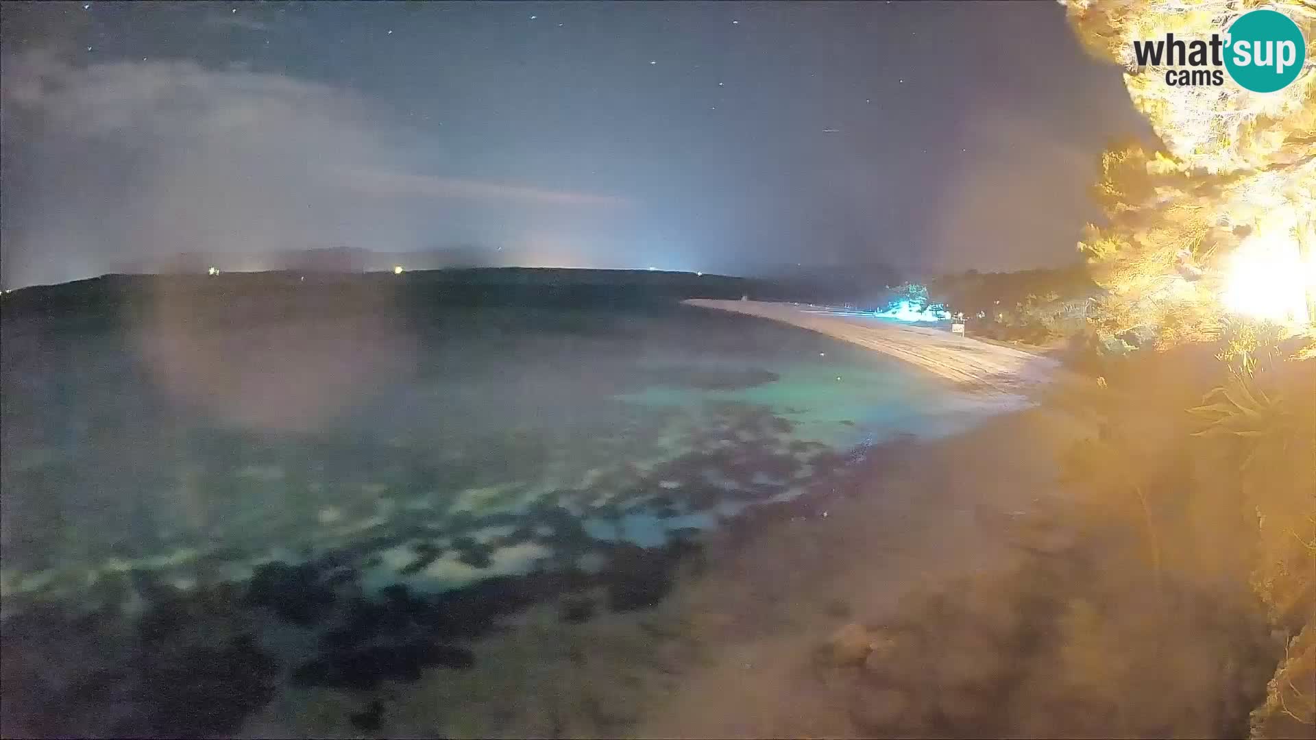 Webcam Zlatni Rat Bol – Liveblick vom berühmten Strand auf Brač