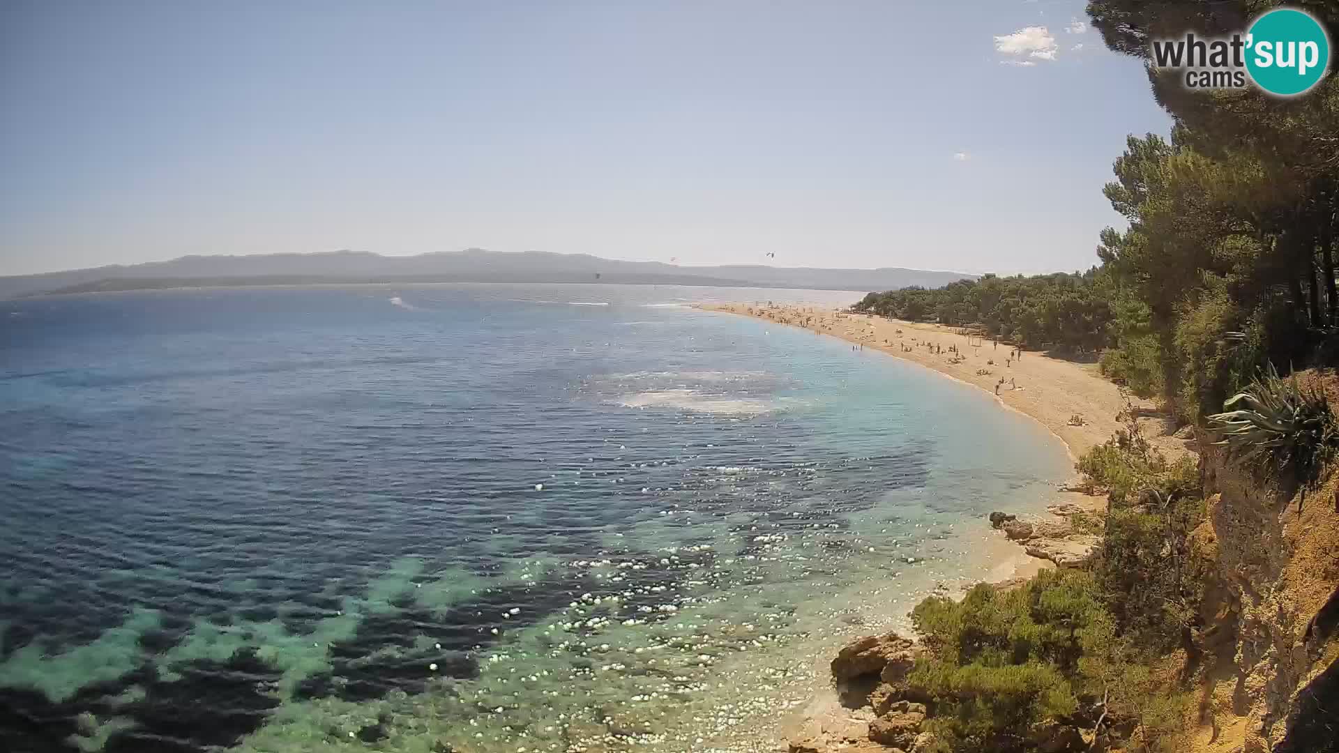 Webcam Bol Zlatni Rat – Live View from Brač Island