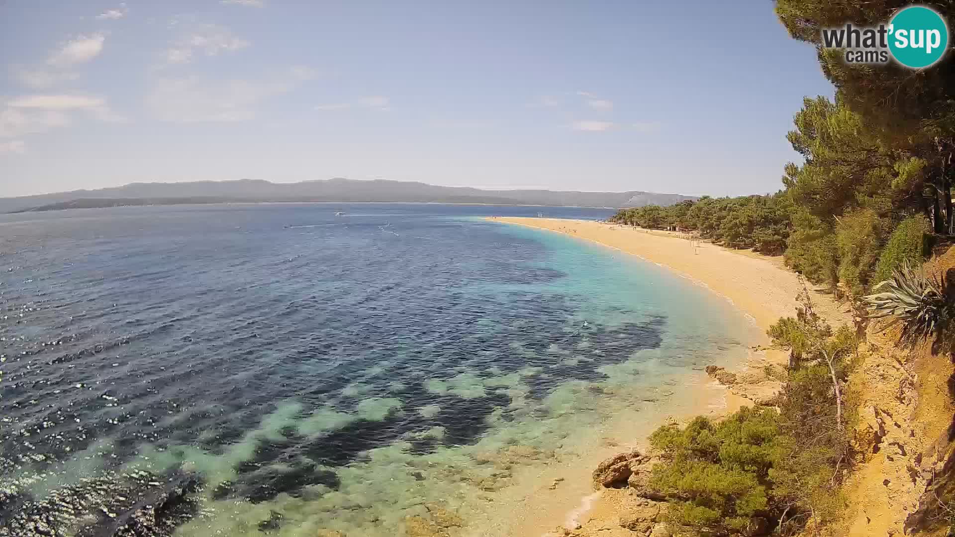 Webcam Bol Zlatni Rat – Live View from Brač Island
