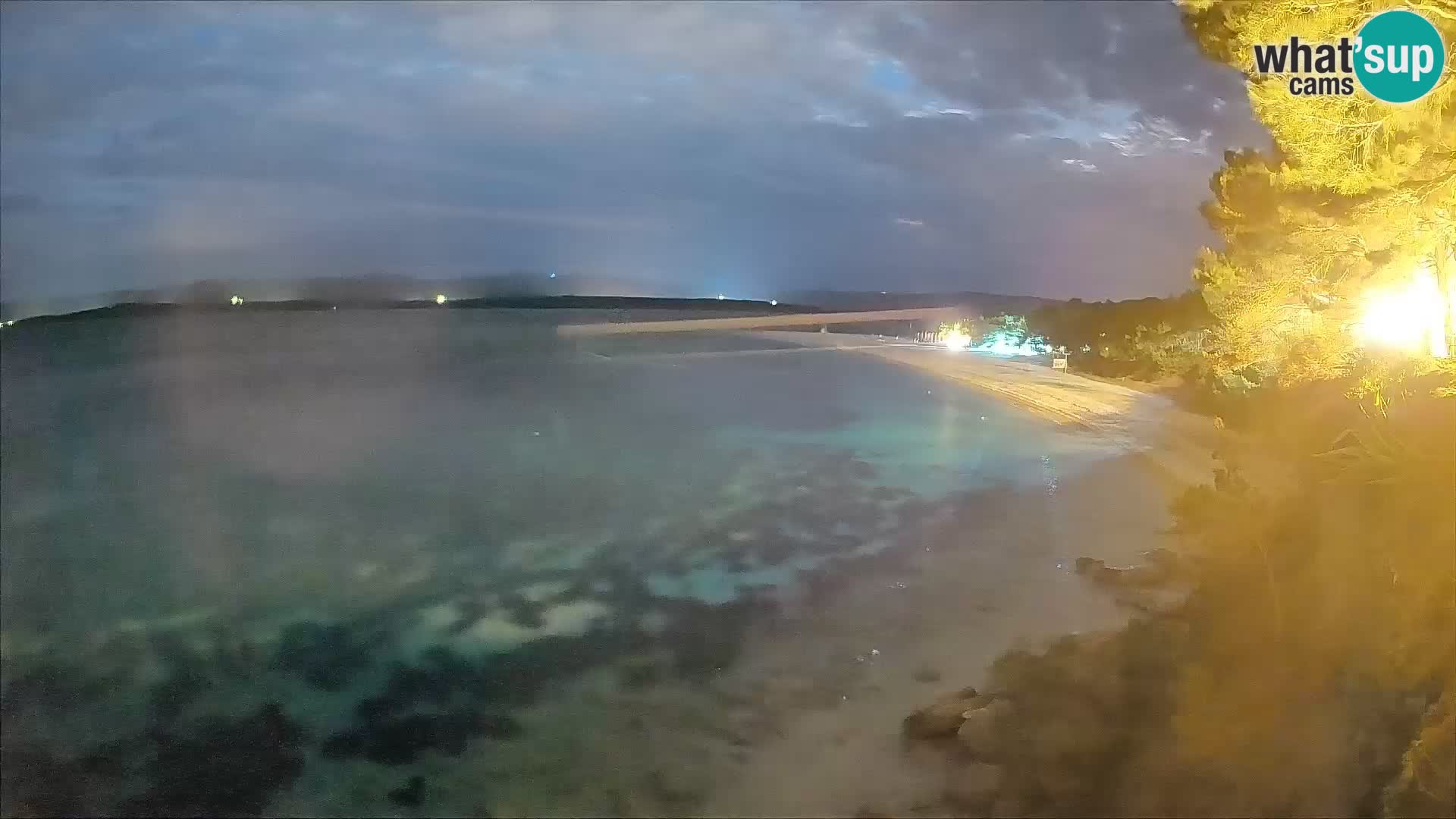 Webcam Zlatni Rat Bol – Liveblick vom berühmten Strand auf Brač