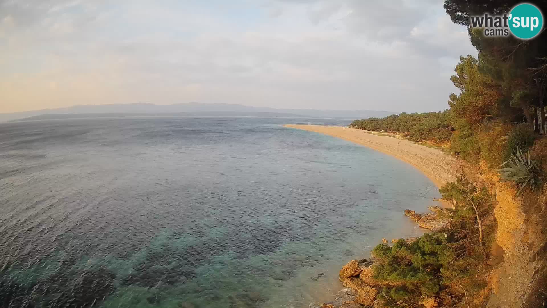 Webcam Bol Zlatni Rat – Vue en direct depuis l’île de Brač