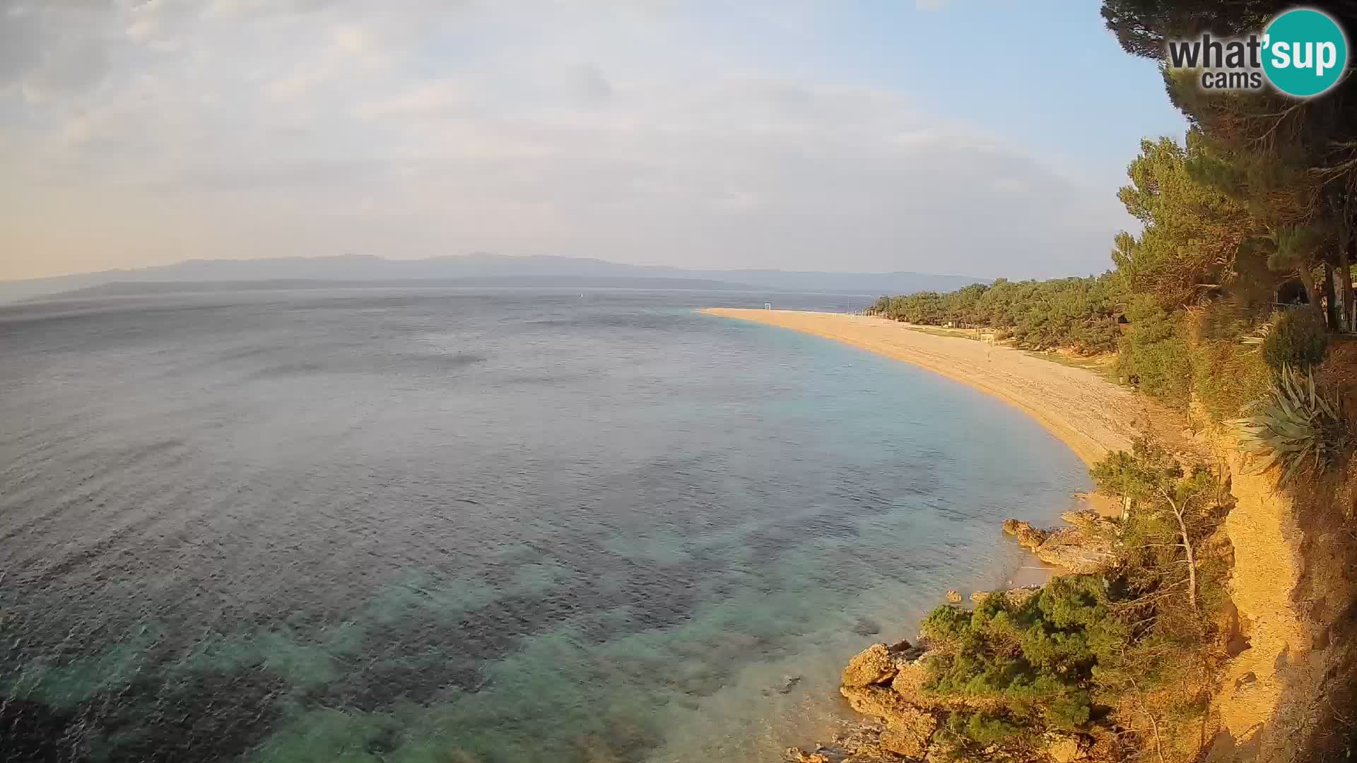 Webcam Bol Zlatni Rat – Vue en direct depuis l’île de Brač