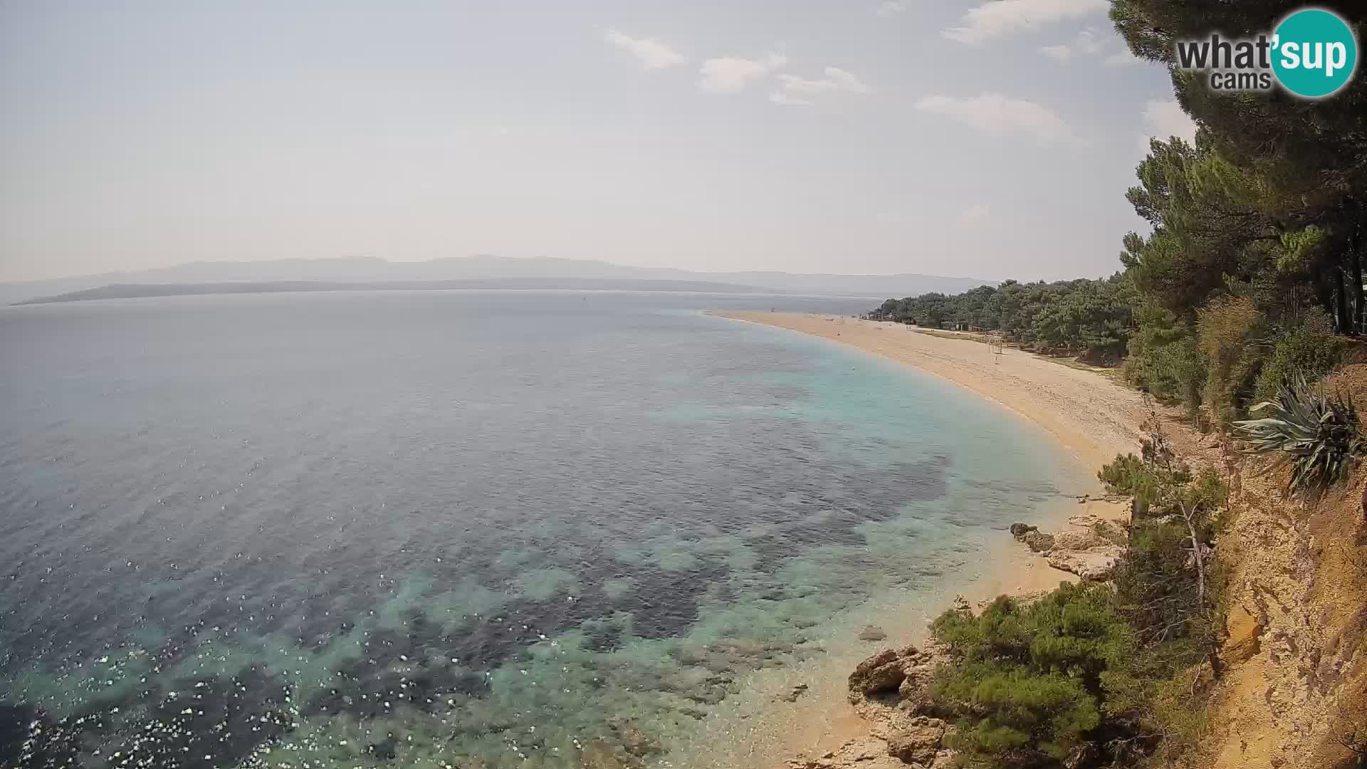 Webcam Bol Zlatni Rat – Vue en direct depuis l’île de Brač