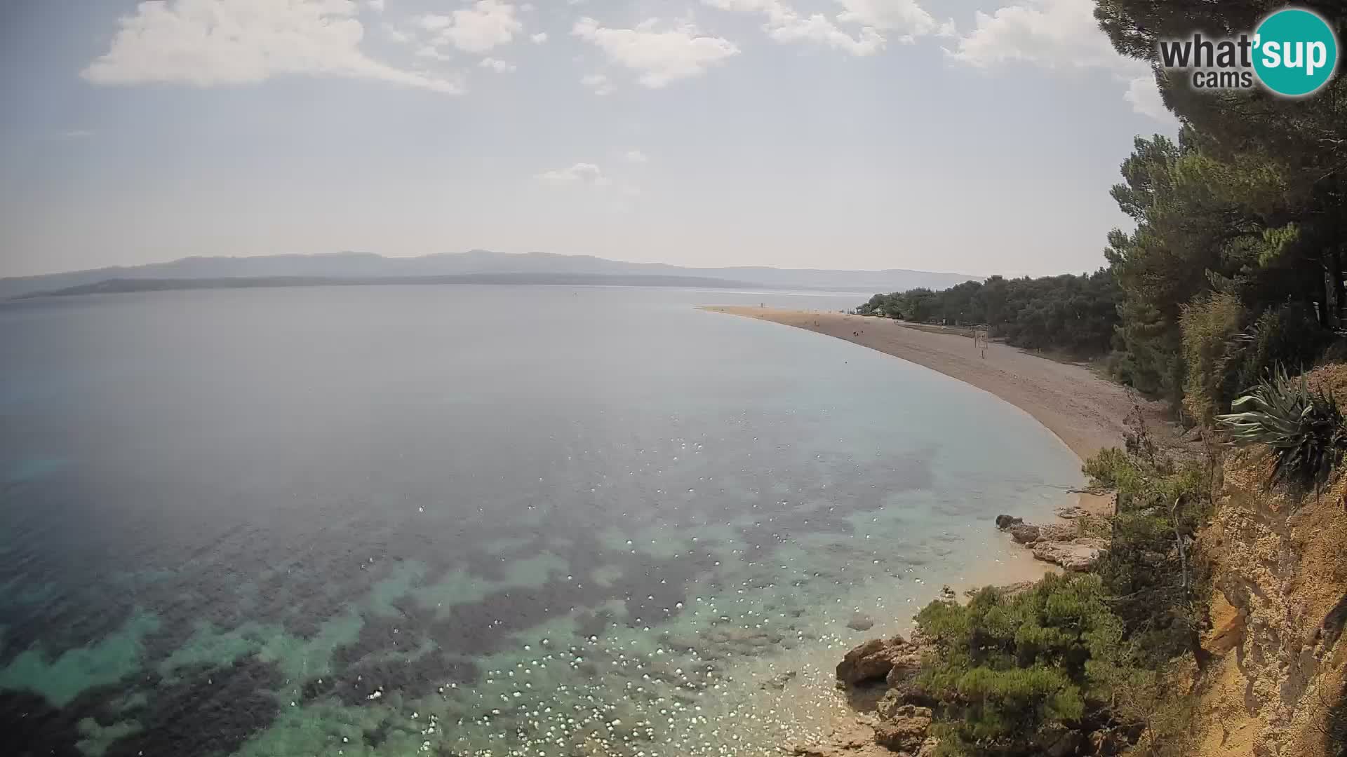 Webcam Bol Zlatni Rat – Live View from Brač Island