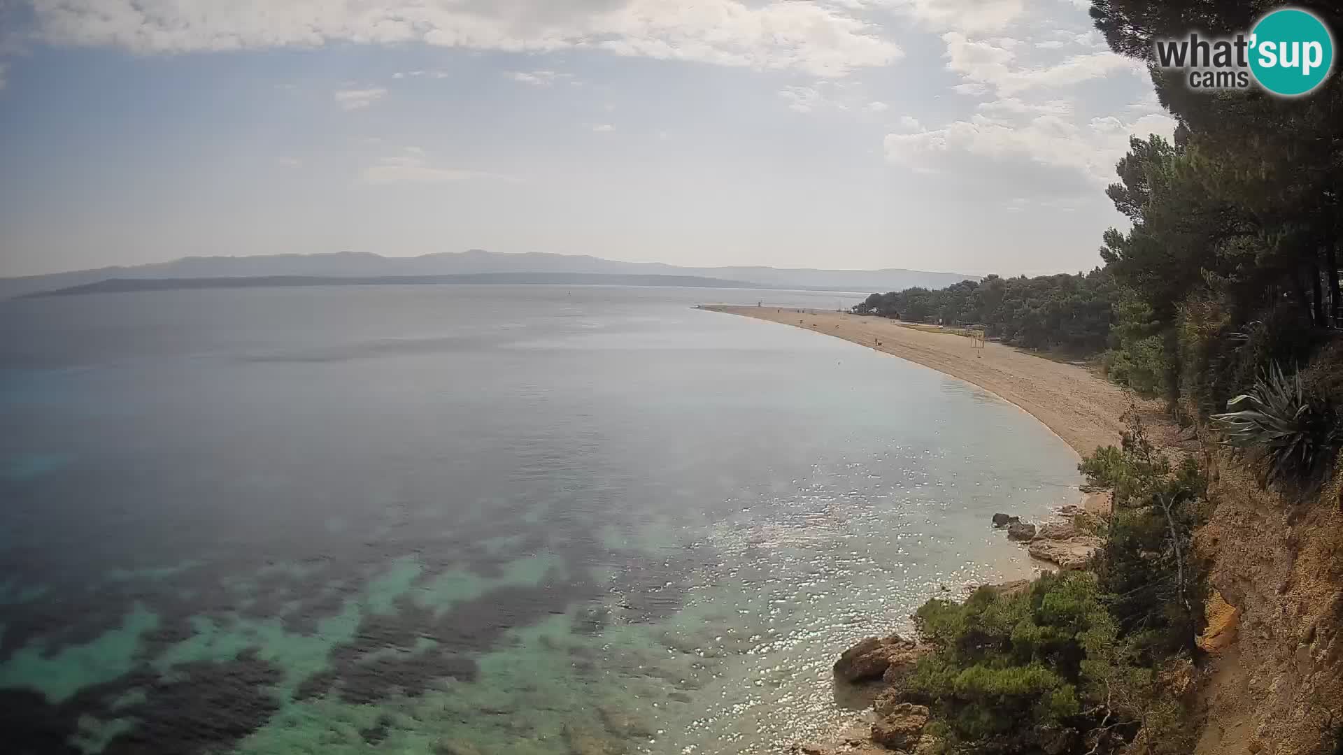 Webcam Bol Zlatni Rat – Live View from Brač Island