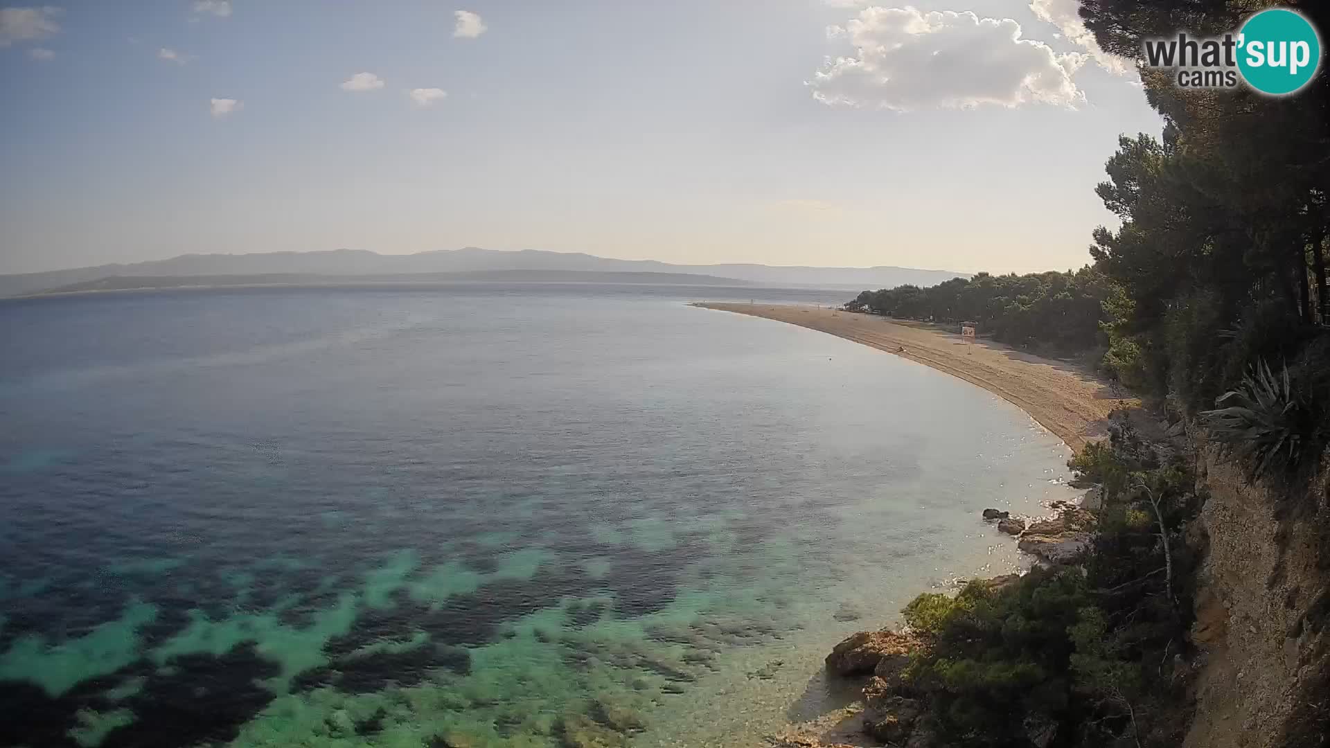 Webcam Bol Zlatni Rat – Live View from Brač Island