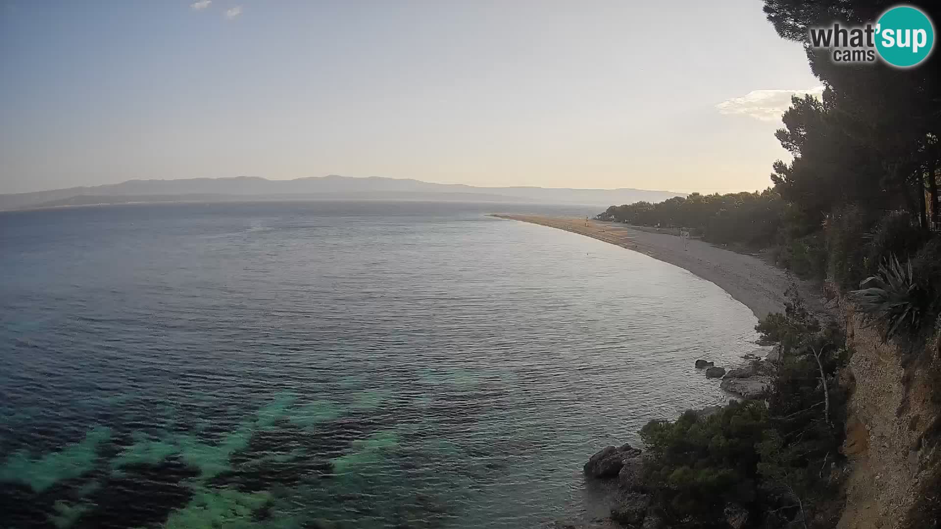 Webcam Bol Zlatni Rat – Vue en direct depuis l’île de Brač