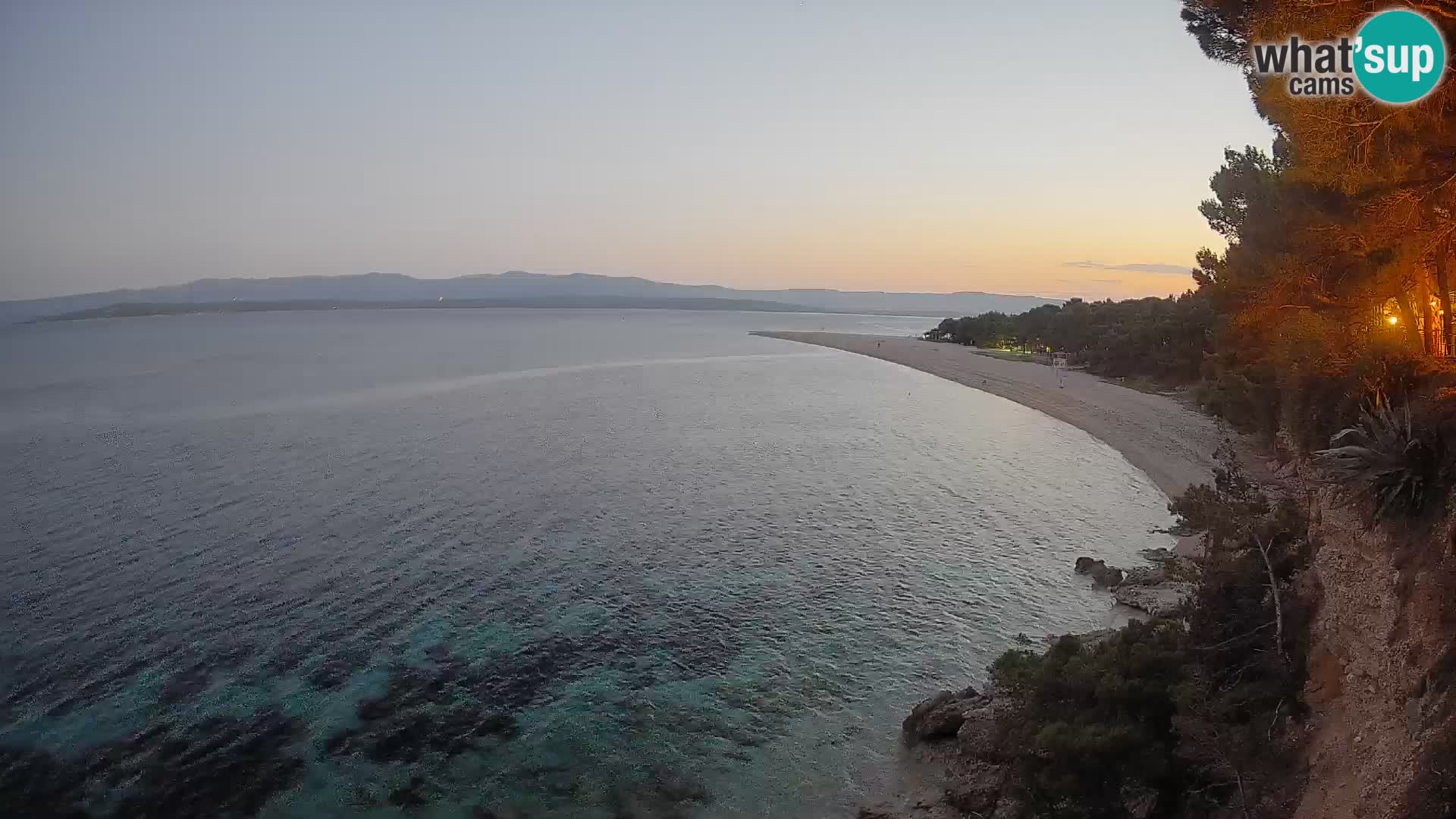 Webcam Bol Zlatni Rat – Vue en direct depuis l’île de Brač