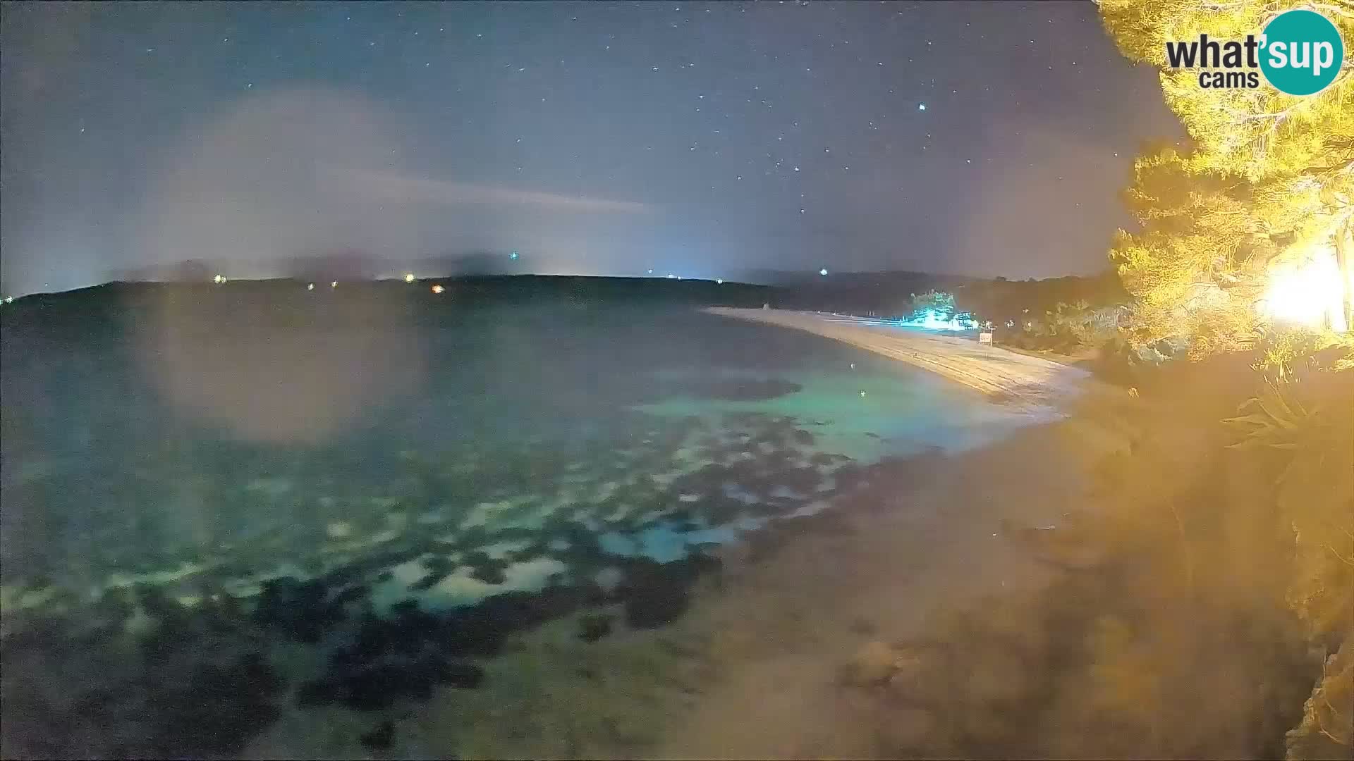Webcam Zlatni Rat Bol – Liveblick vom berühmten Strand auf Brač