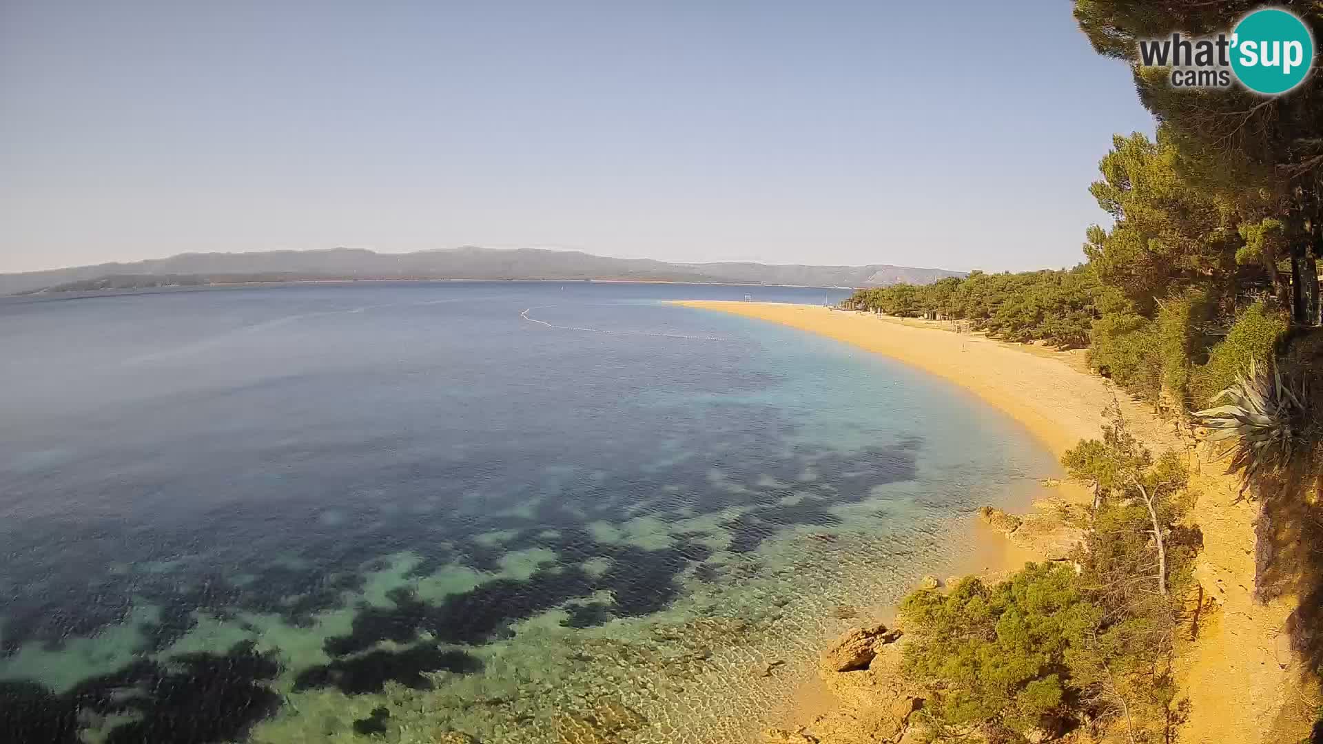 Webcam Bol Zlatni Rat – Live View from Brač Island