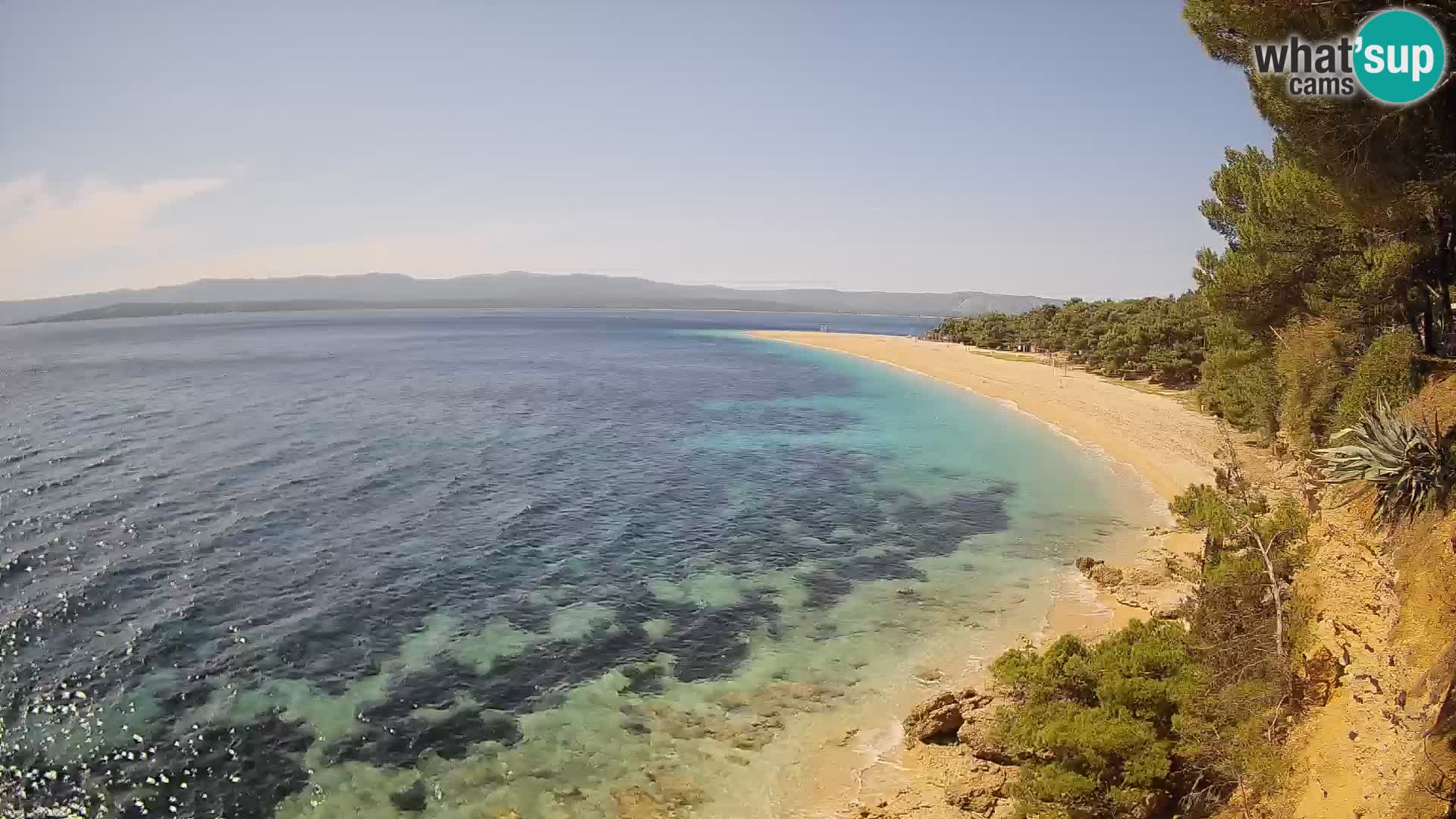Webcam Bol Zlatni Rat – Diretta dalla spiaggia più famosa di Brač