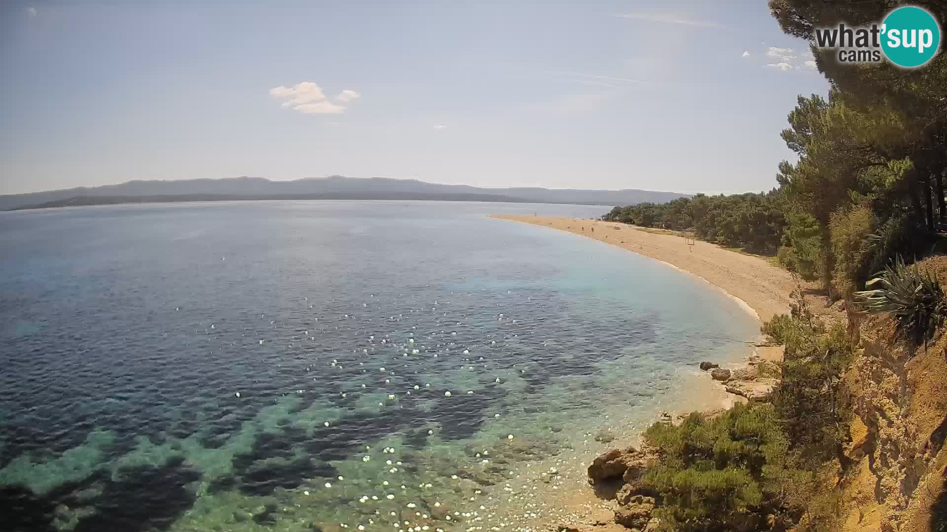 Webcam Bol Zlatni Rat – Live View from Brač Island