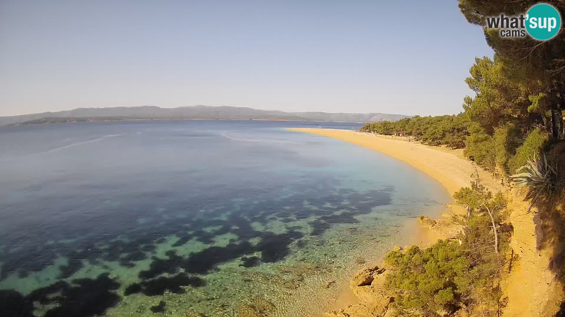 Webcam Bol Zlatni Rat – Live View from Brač Island