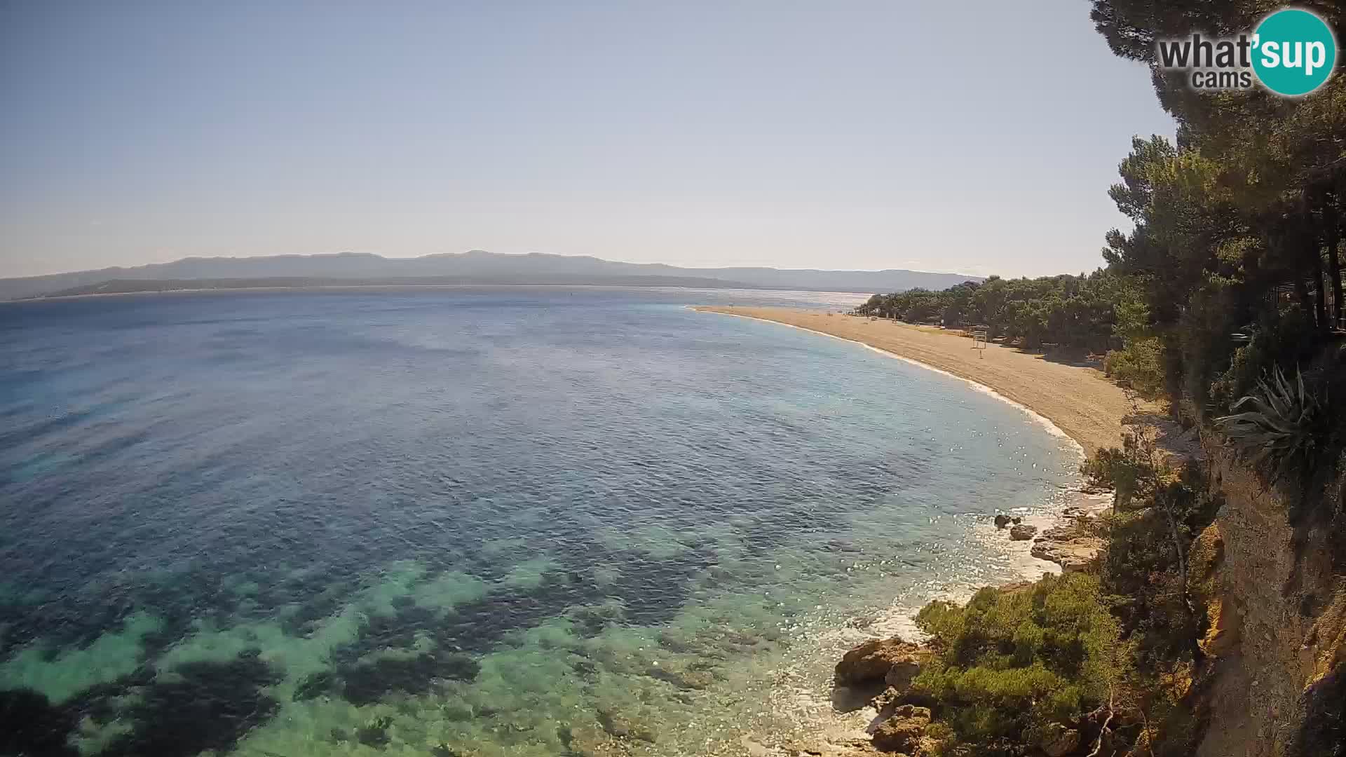 Webcam Bol Zlatni Rat – Diretta dalla spiaggia più famosa di Brač