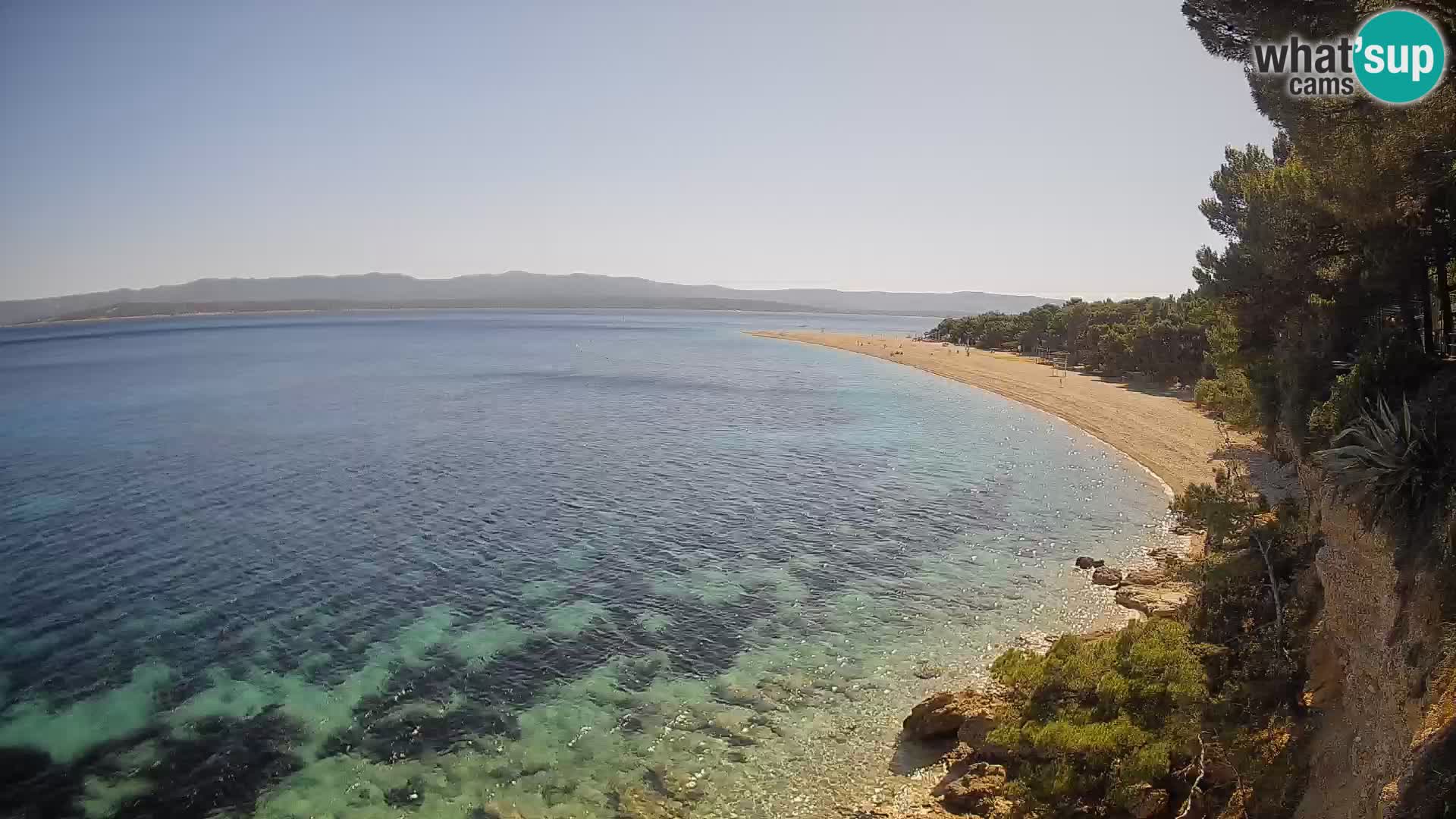 Webcam Bol Zlatni Rat – Diretta dalla spiaggia più famosa di Brač
