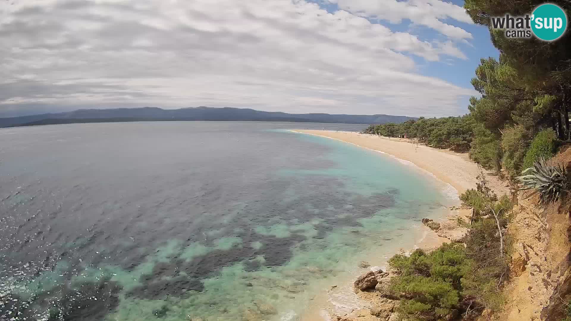 Webcam Bol Zlatni Rat – Vue en direct depuis l’île de Brač