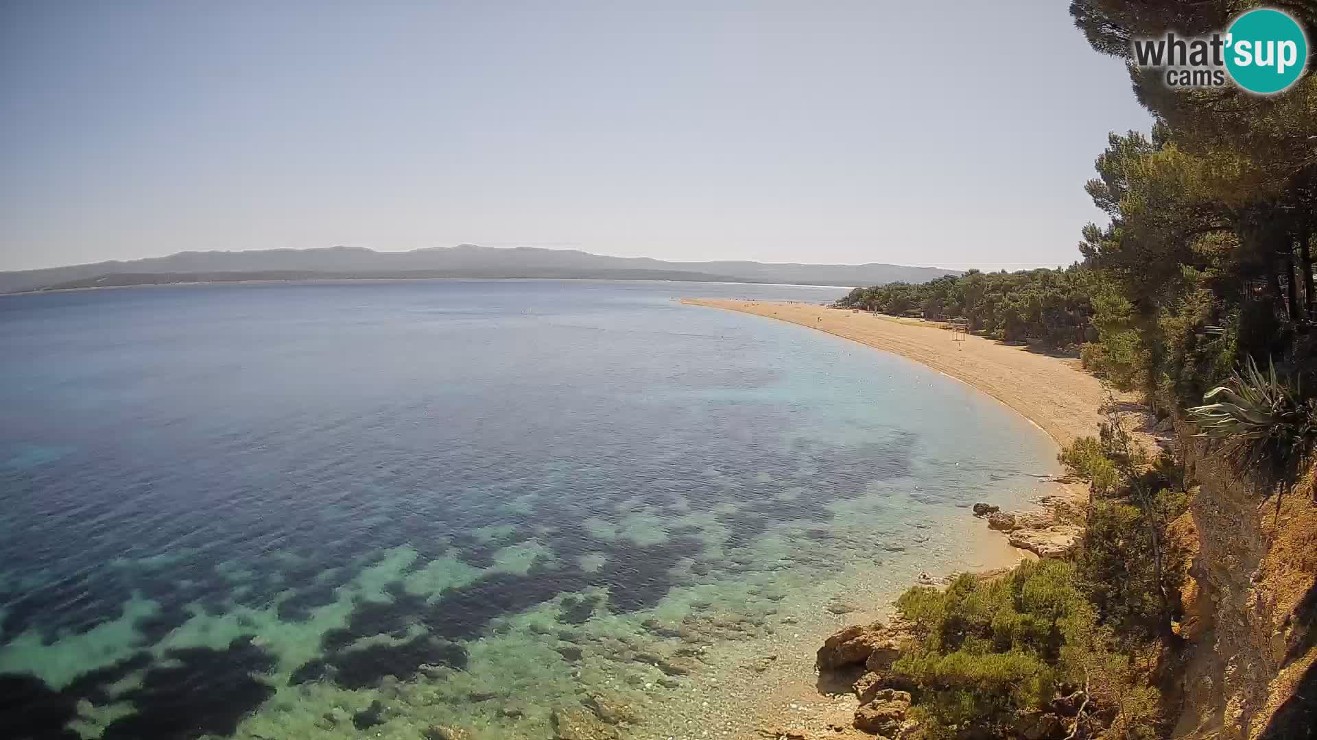 Webcam Bol Zlatni Rat – Live View from Brač Island