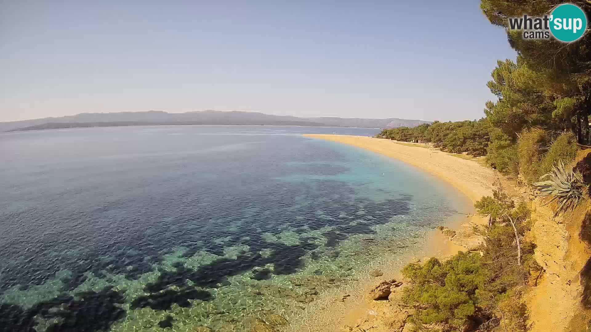 Webcam Bol Zlatni Rat – Live View from Brač Island