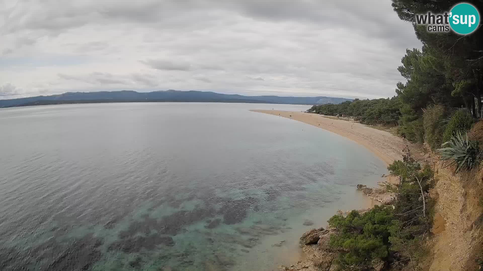 Webcam Bol Zlatni Rat – Live View from Brač Island